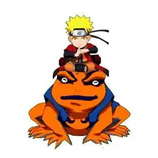 Lampe Teknofun Naruto Shippuden Naruto and Gamakishi