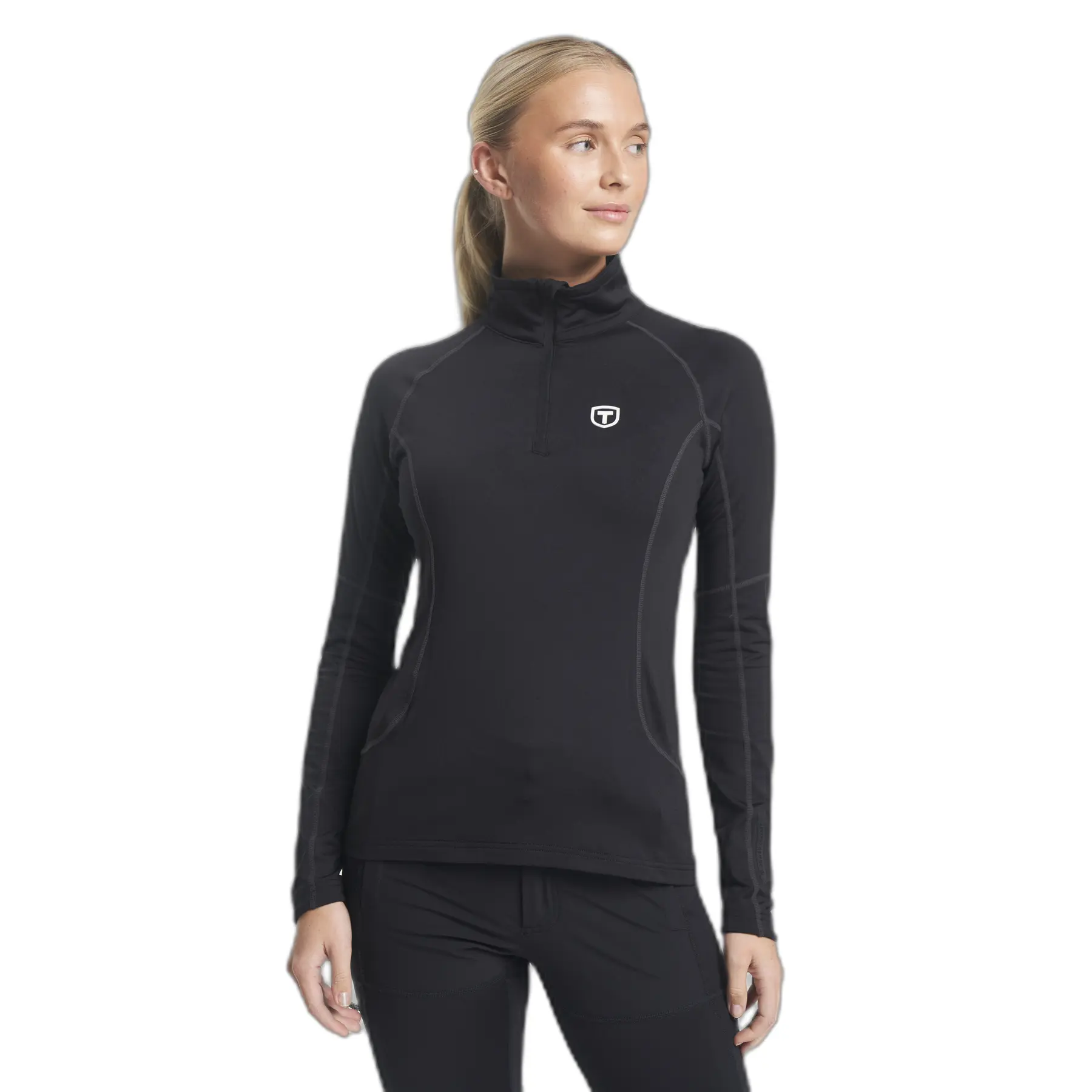Fleece met halve rits voor dames Tenson TXlite