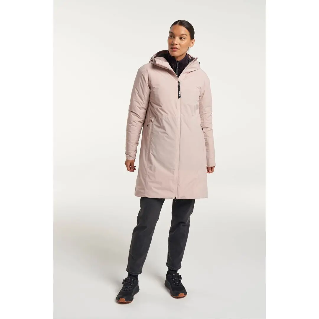 Waterdichte lange jas voor dames Tenson Shift