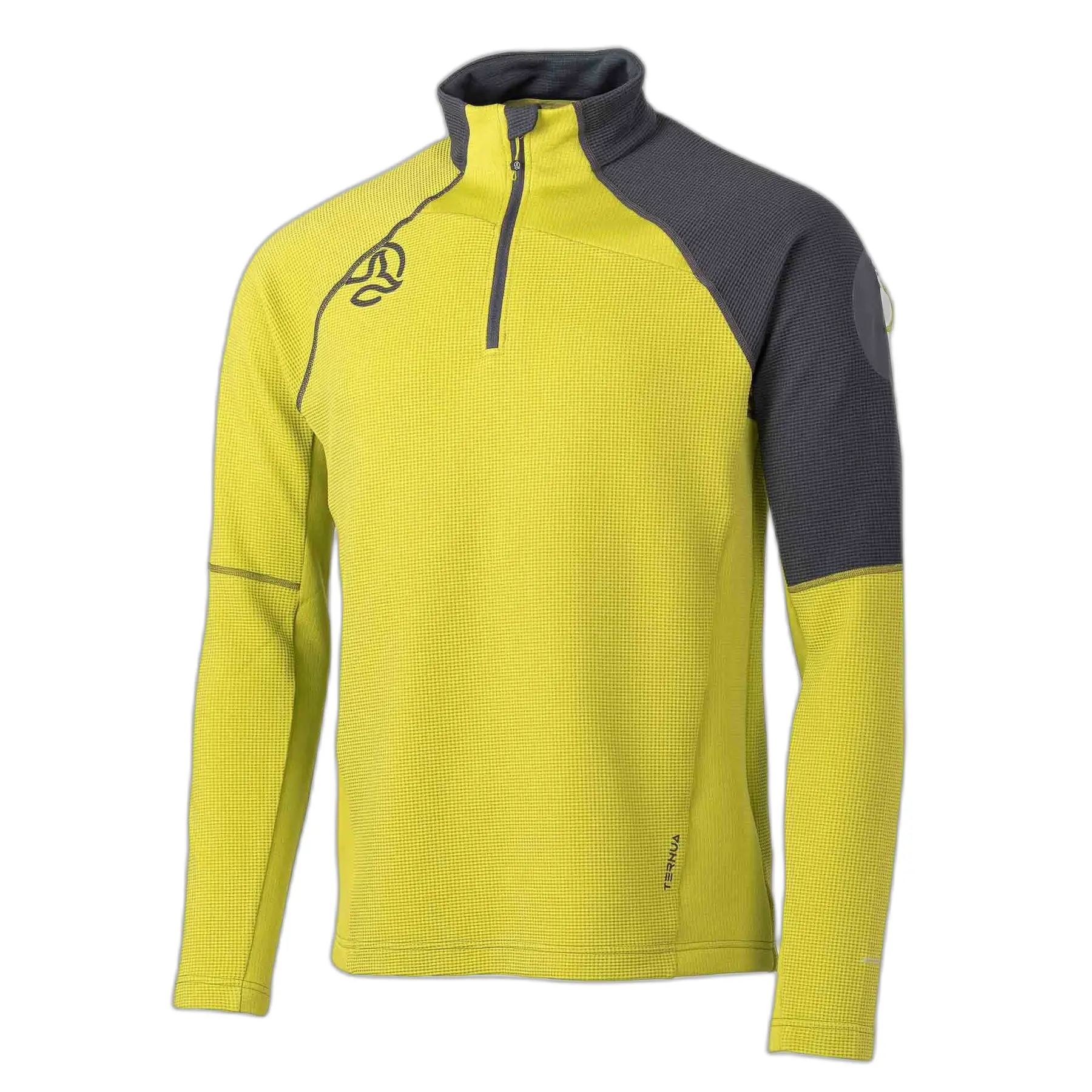 Pullover mit Rundhalsausschnitt und 1/2 Reißverschluss Ternua Lemik