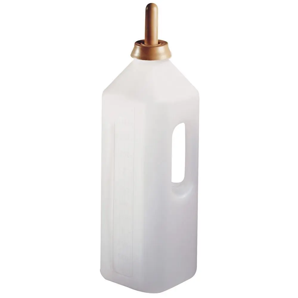 Plastic feeding bottle for cattle Tétiblue
