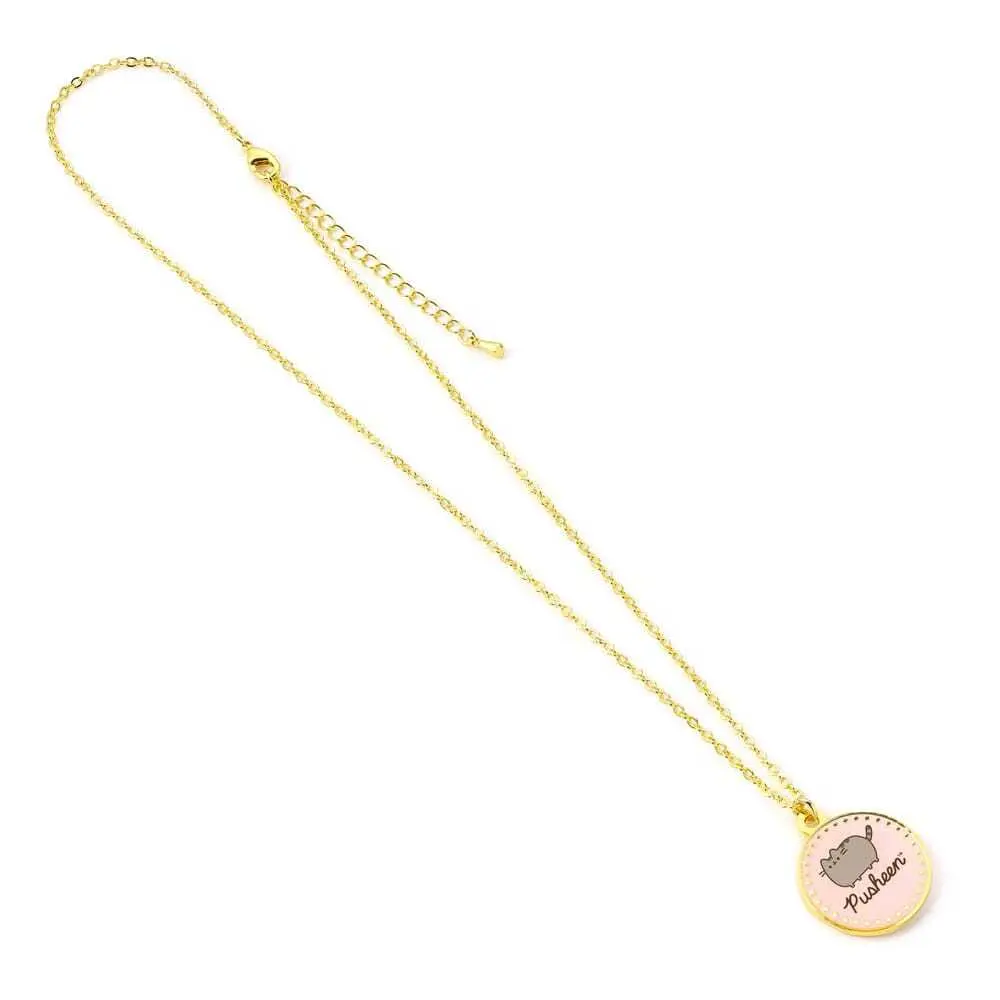 Anhänger und Halskette aus Silber pink name The Carat Shop Pusheen