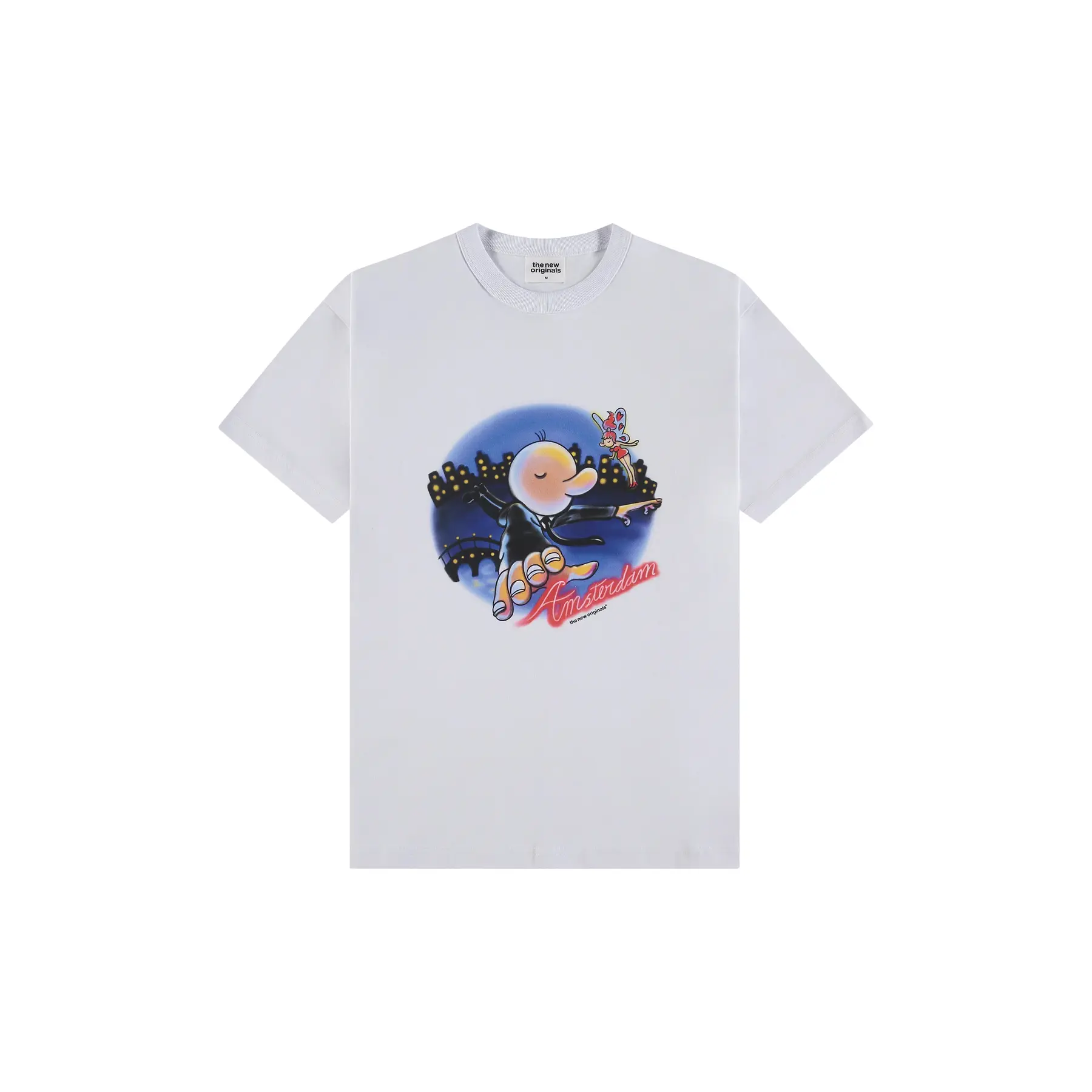 T-shirt girocollo con stampa cartoon The New Originals Flying Freedy