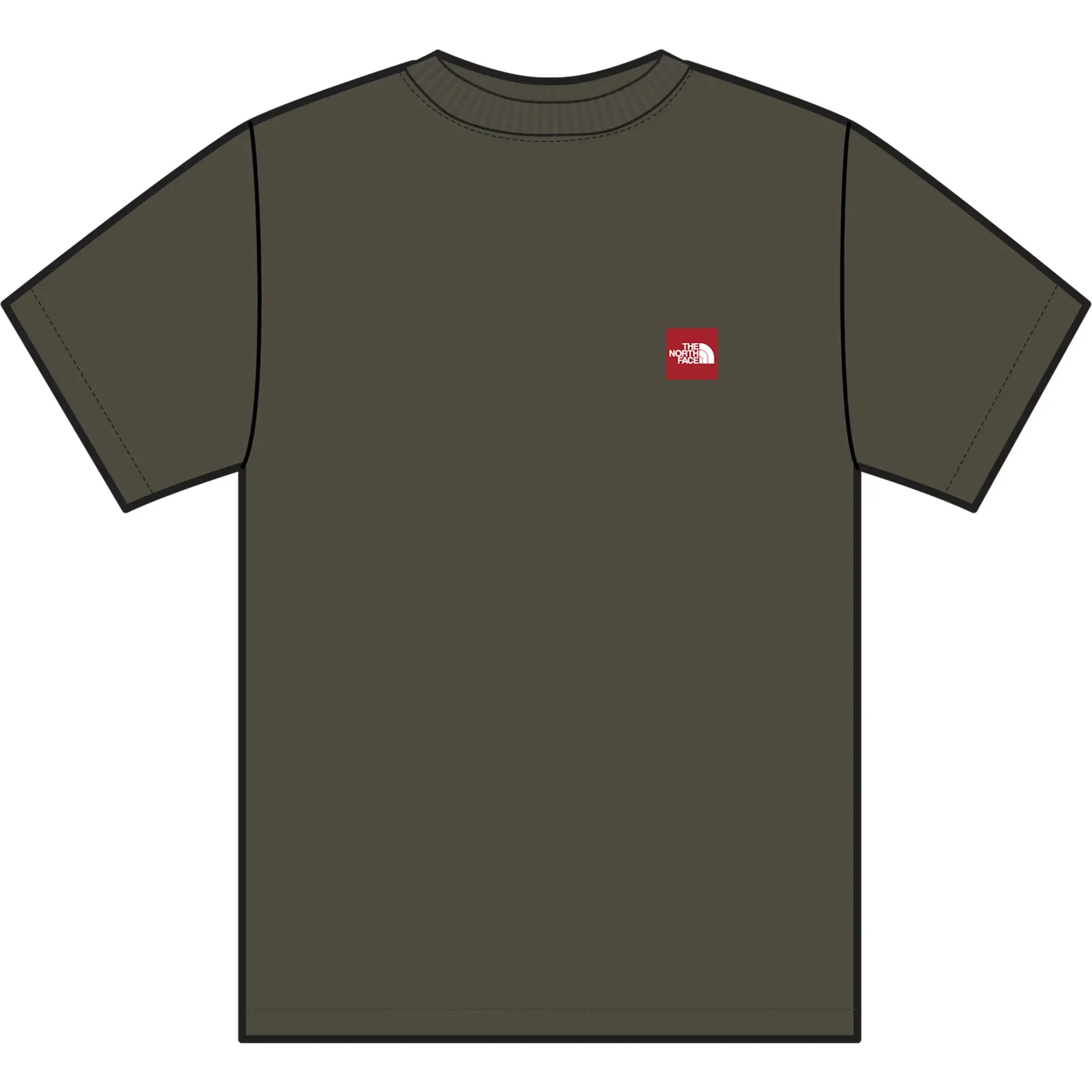 T-shirt The North Face Red Box