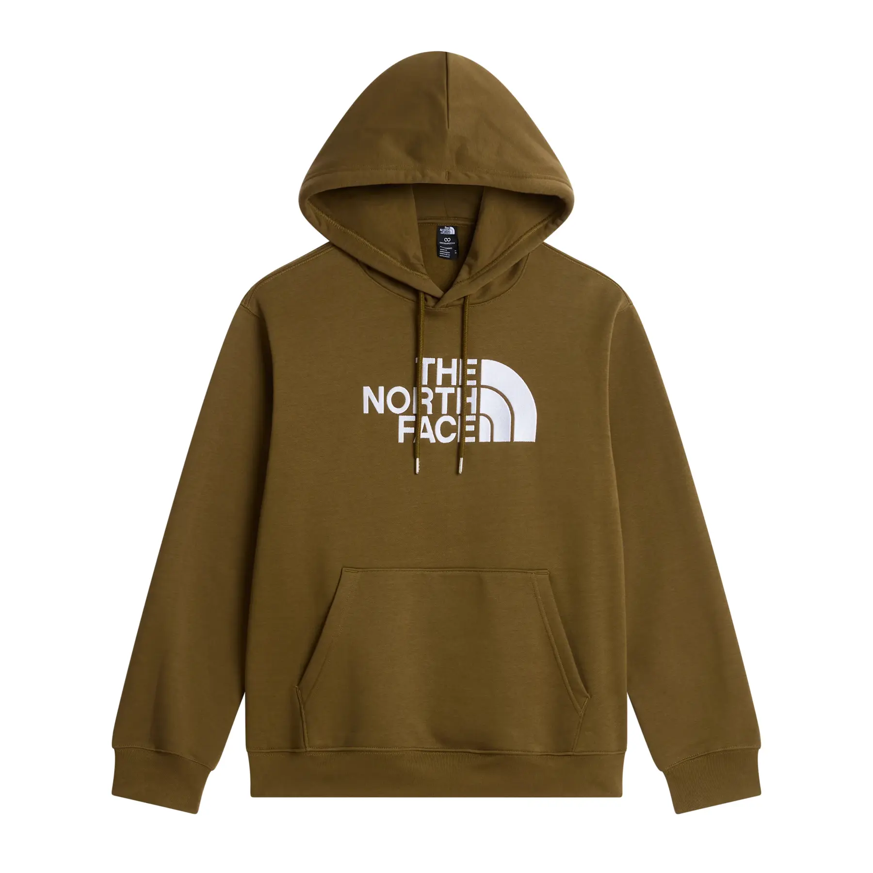 North Face, Herren, Pullover, Pullover TNF Essential Drew Peak Regular Hoodie - caraway seed, Braun, (L) - Image 2