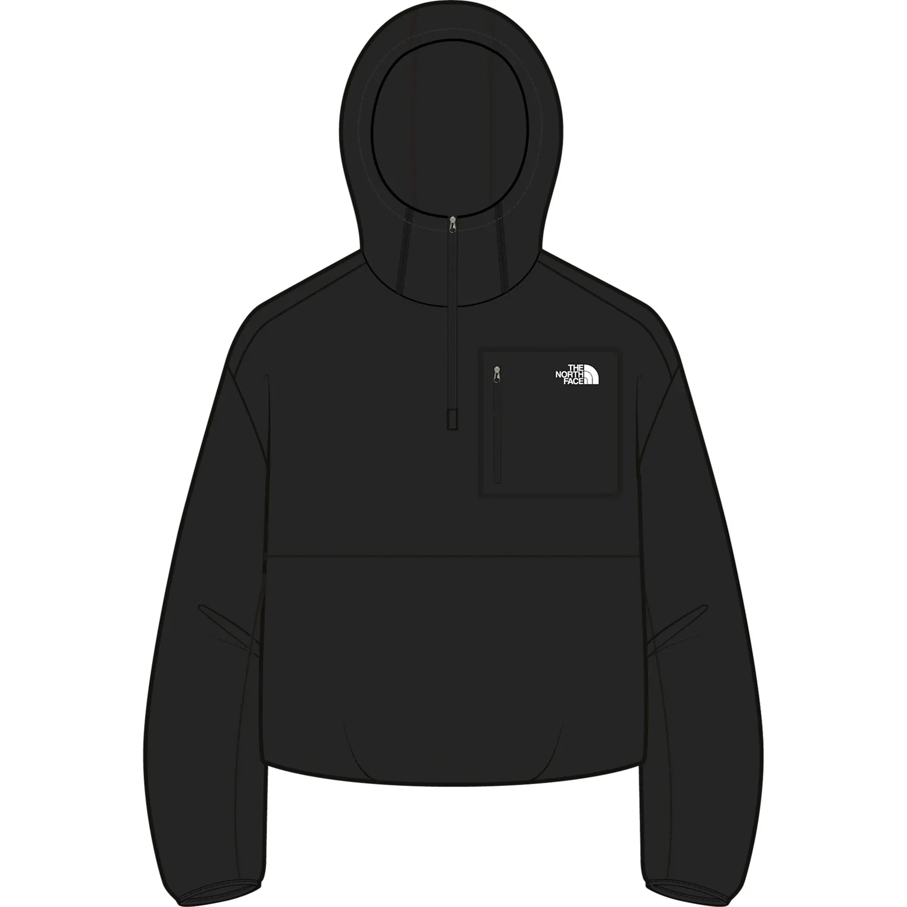 Fleece 1/4 Reißverschluss Damen The North Face Yumiori