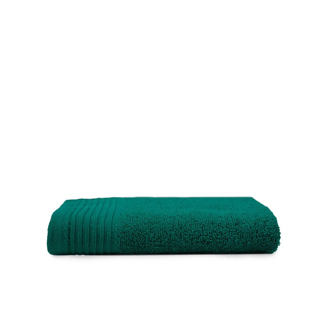 The One Towelling Classic Badlaken - 70 x 140 cm - Hotelkwaliteit - 100% Zacht katoen - Emeraldgroen