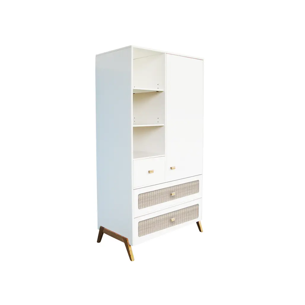 Armoire en rotin Théo Bébé Marelia