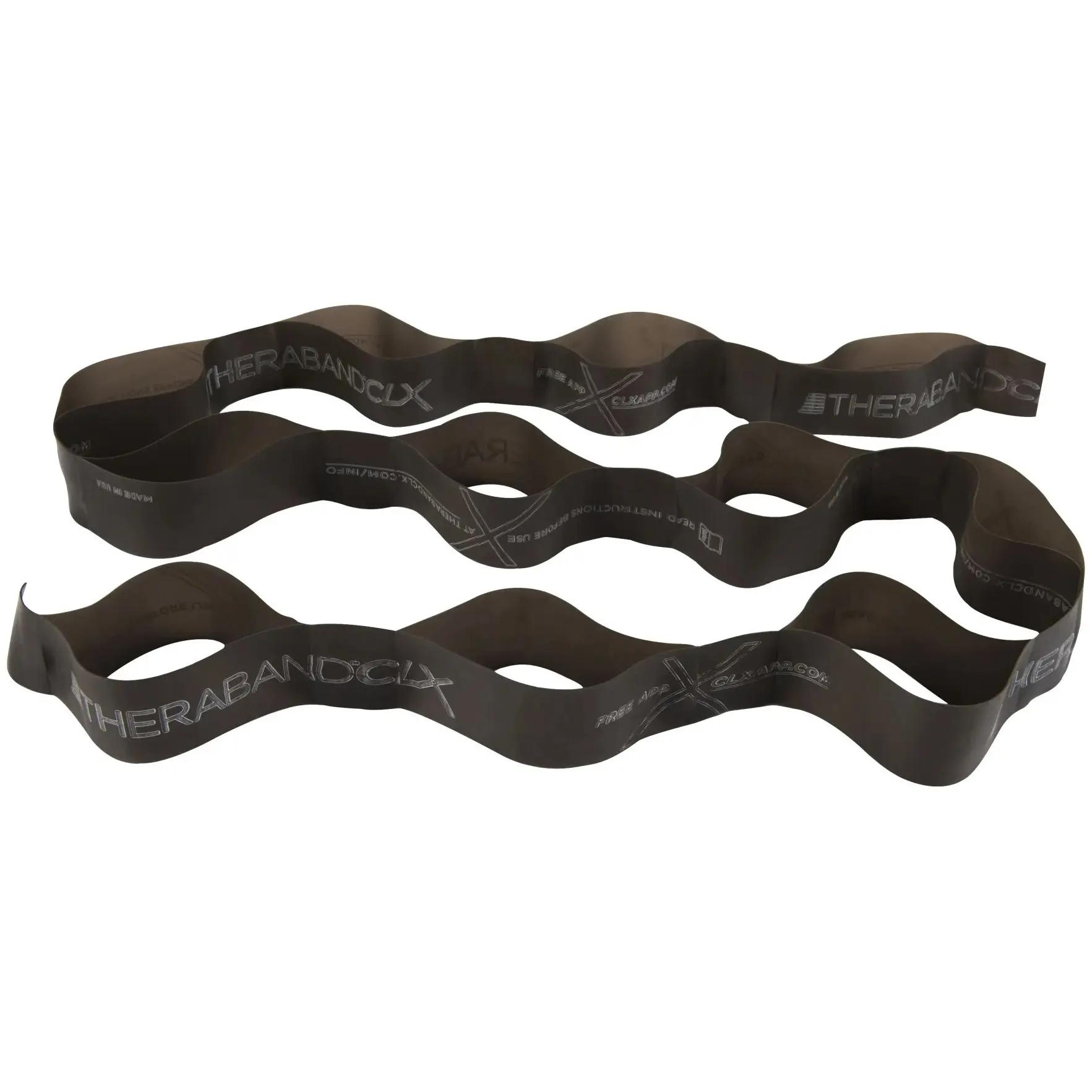 THERA-BAND - Theraband Loops, One Size, Nero