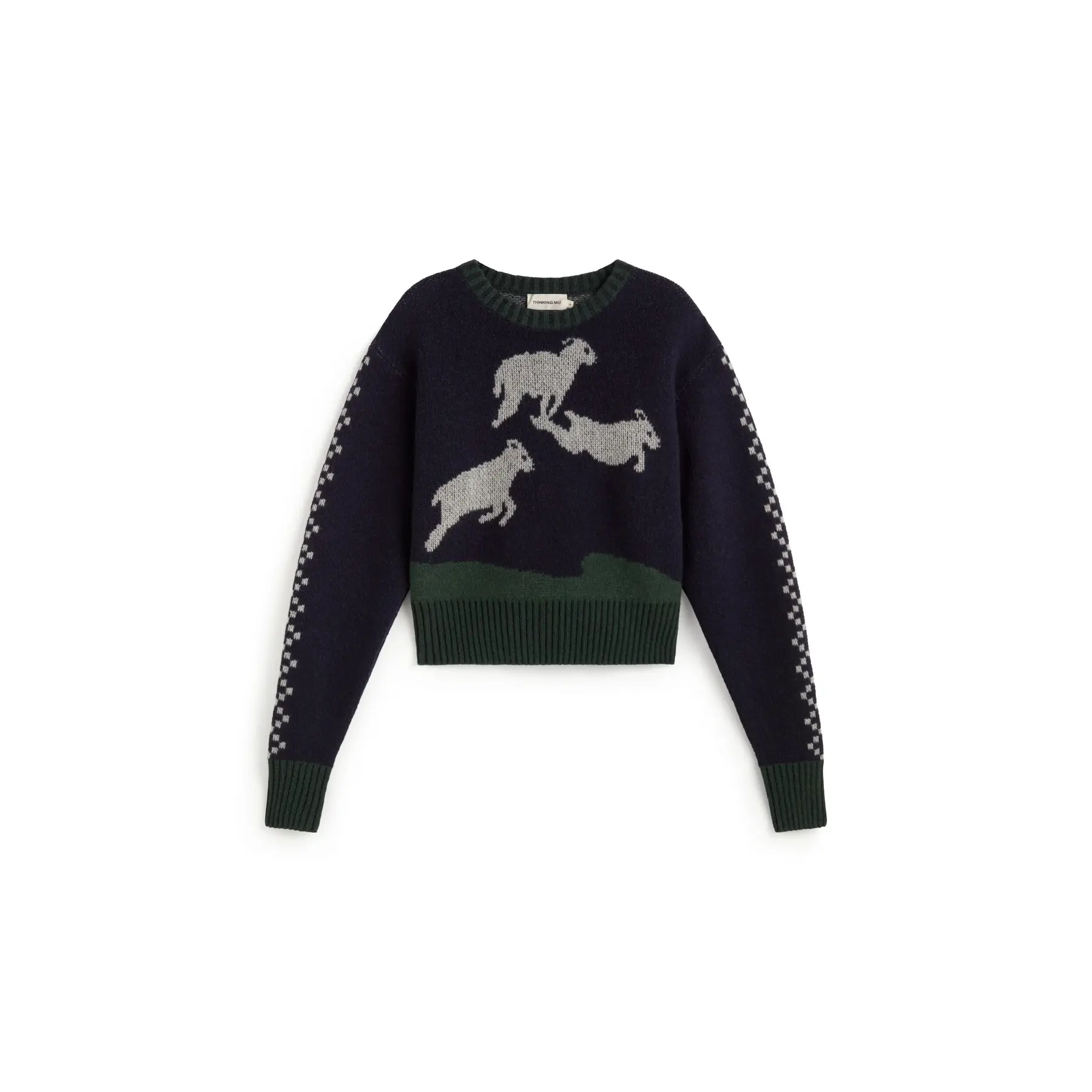 Pull en tricot femme Thinking Mu Ovellas Basil