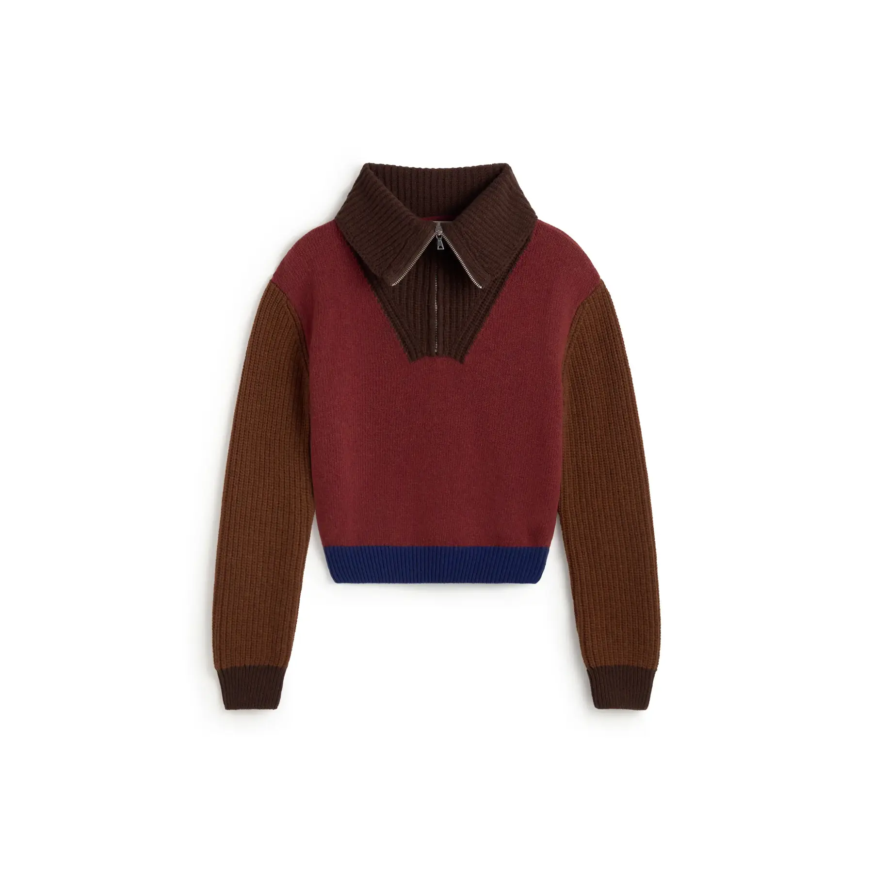 Maglione da donna Thinking Mu Block Tanit Knitted