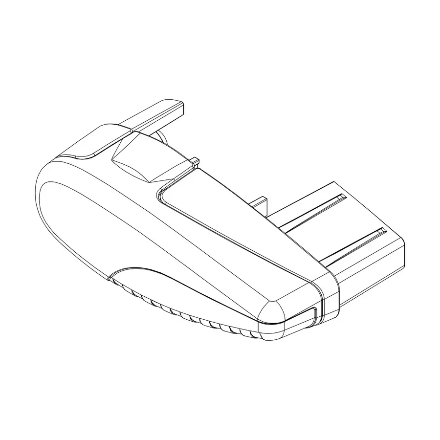 Linke Kappe für Dachträger Kunststoff Thule Wingbar