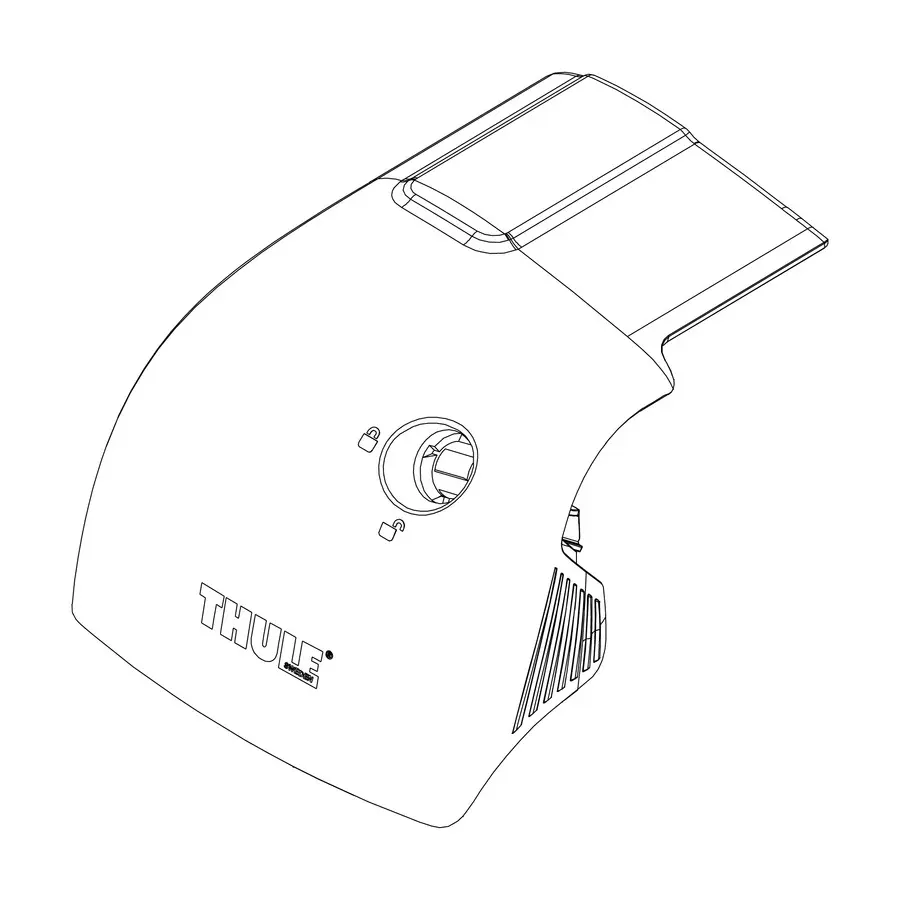 Linke Düse Thule Wingbar Edge