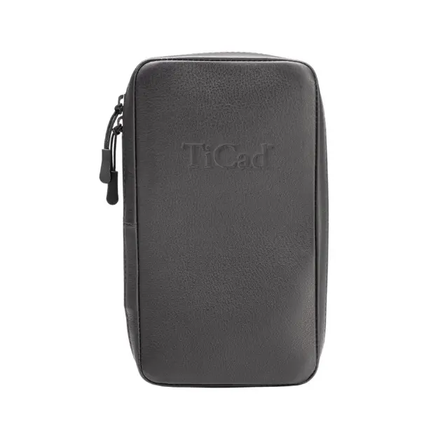 Pochette en cuire TiCad