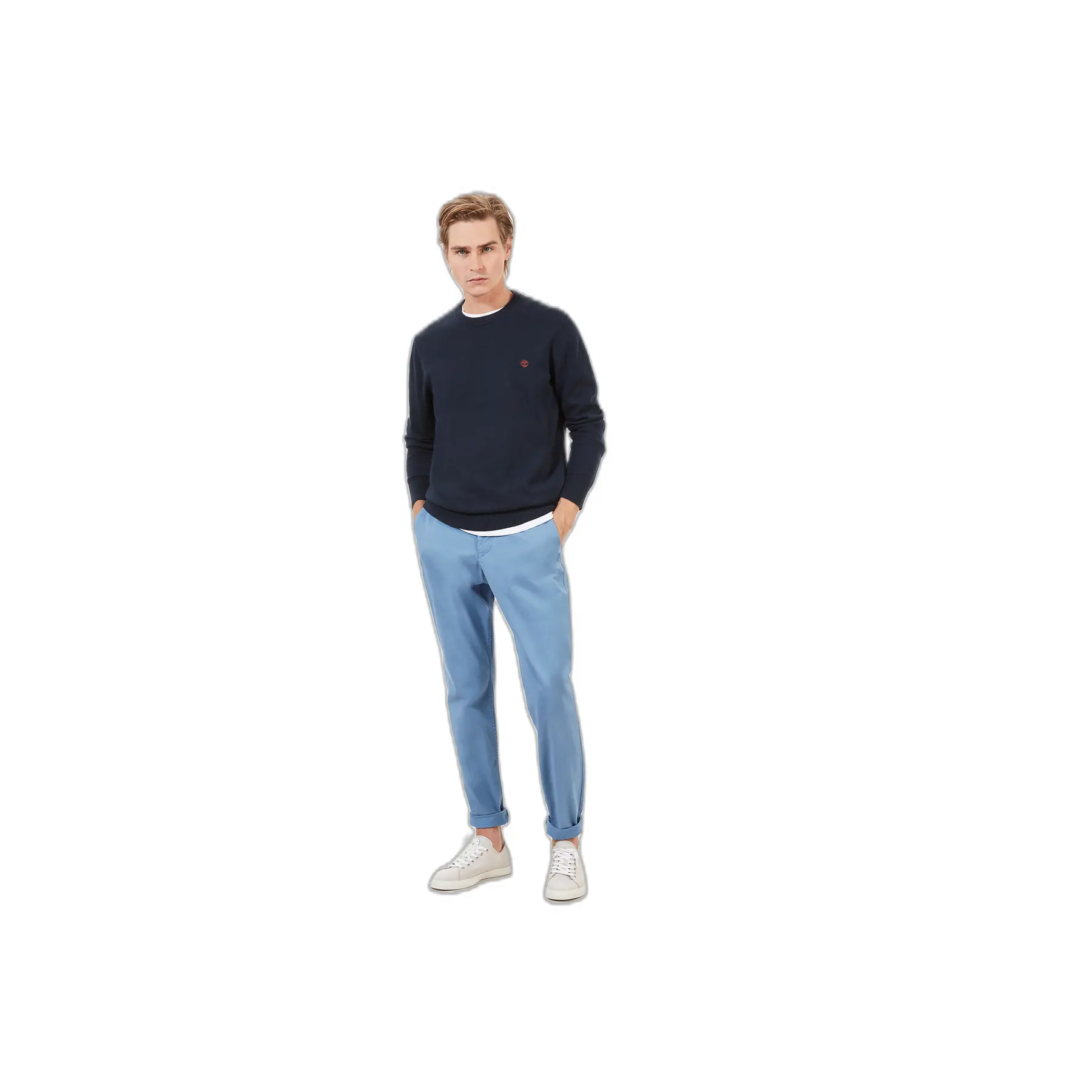Maglione girocollo in cotone bio  Williams River