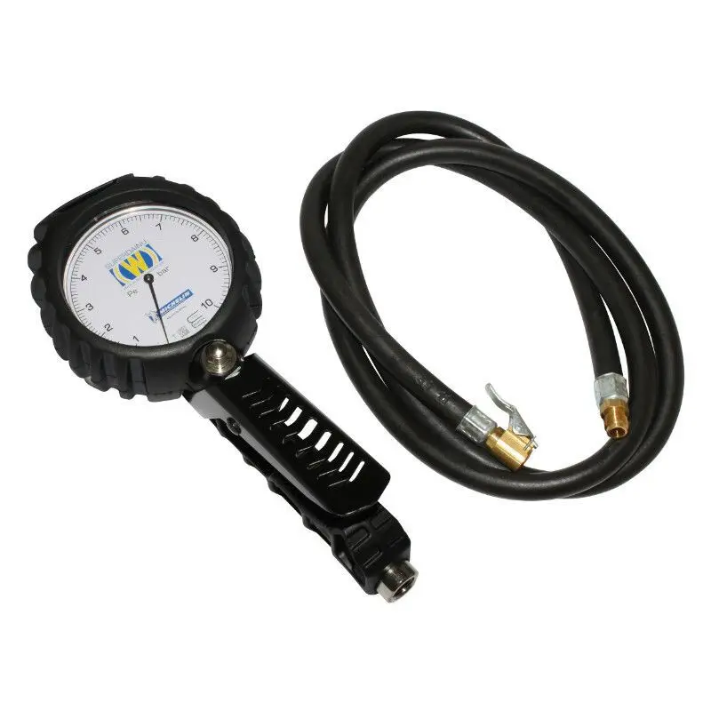 Aufblaspistole Manometer 0,7 bis 10 bar Schlauch 1,50 m Tip Top Michelin M1822