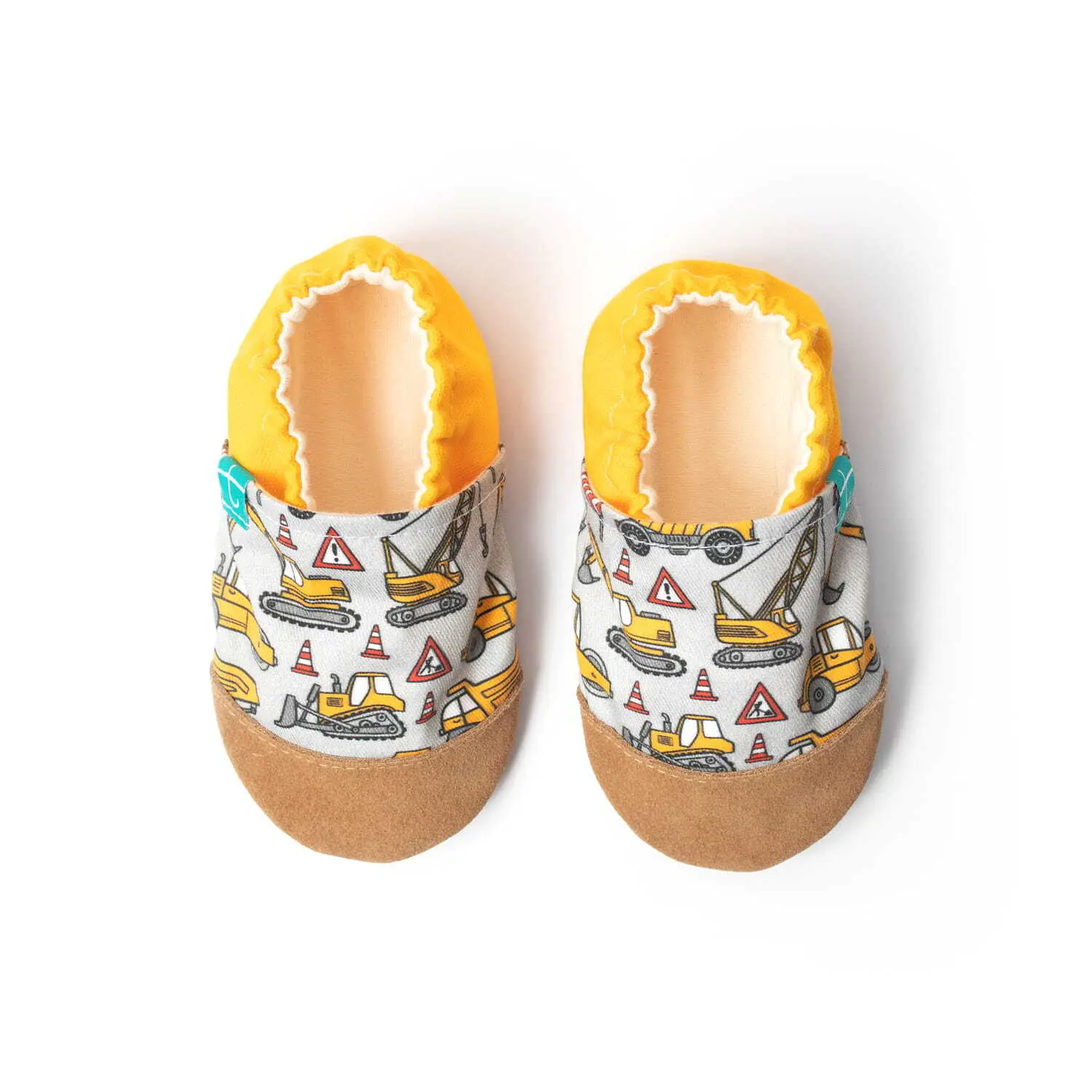 Pantofole neonato ragazzo Titot Builders