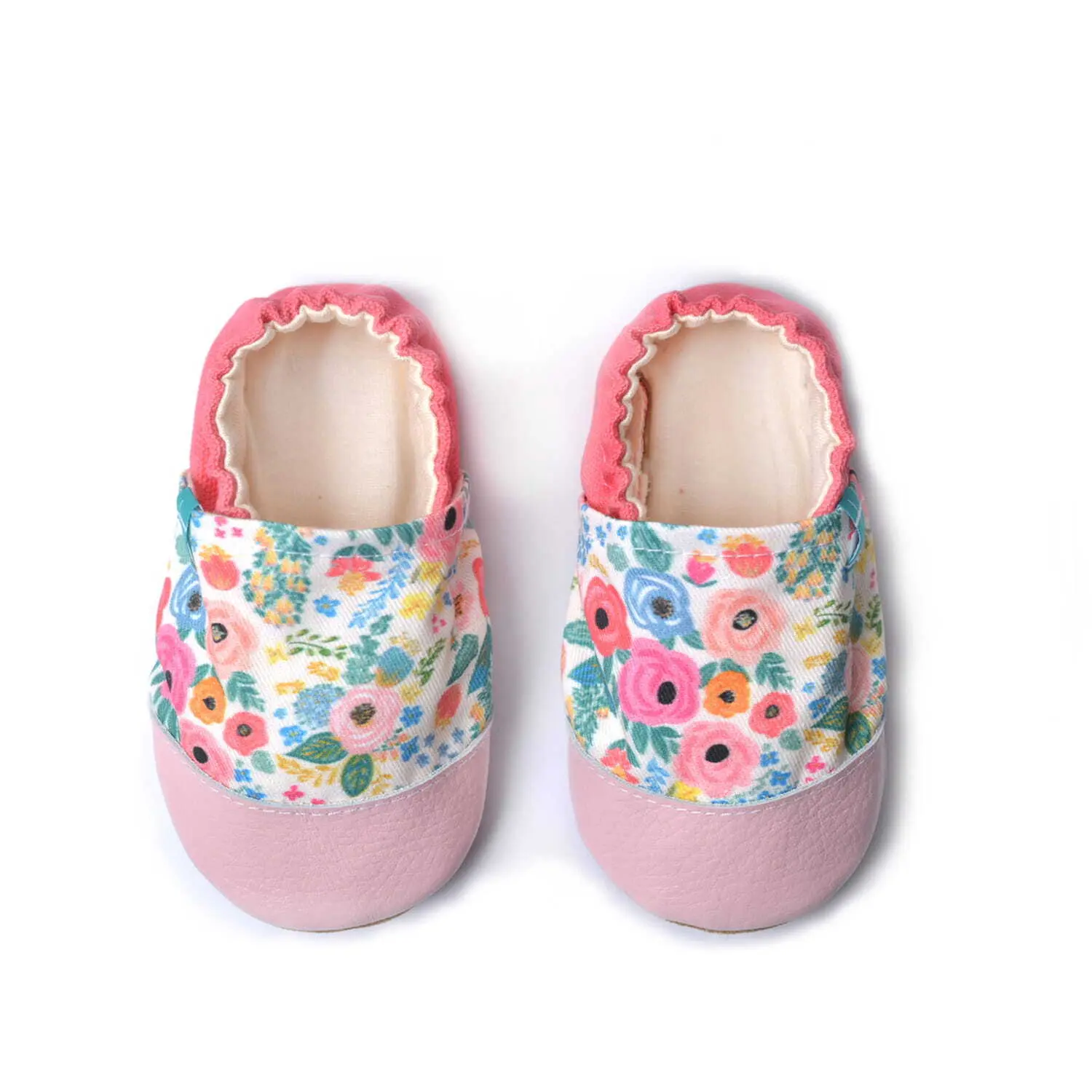 Pantofole neonata ragazza Titot Roses