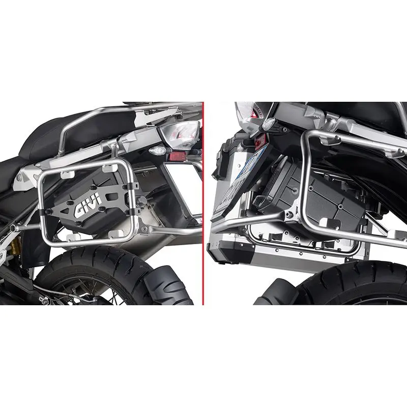 Toolbox-Befestigungsset Givi S250 sur Supportss valises Bmw R 1200 GS Adventure (14 à 18)