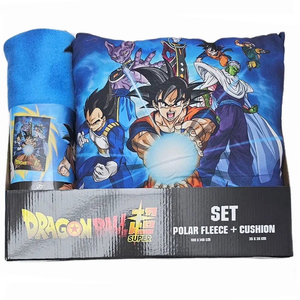 Fleecedecke + Kissen Toei Animation Dragon Ball Super