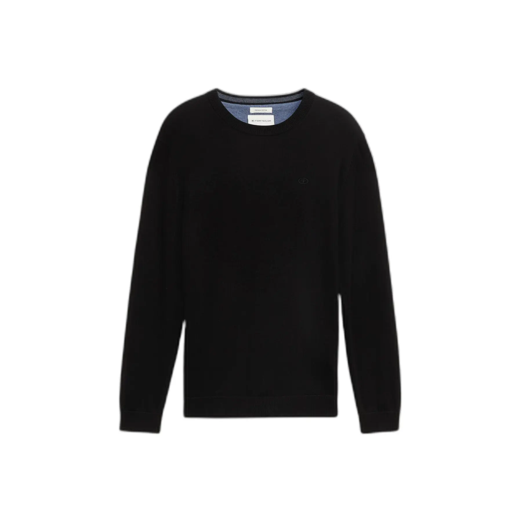 Maglione basic in maglia di cotone Tom Tailor