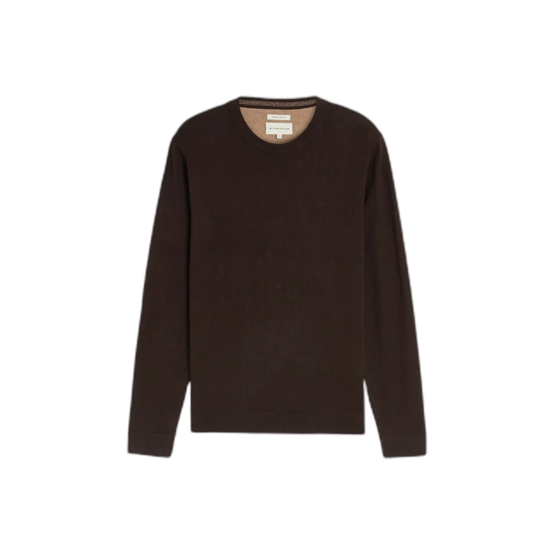 Maglione a girocollo in cotone Tom Tailor