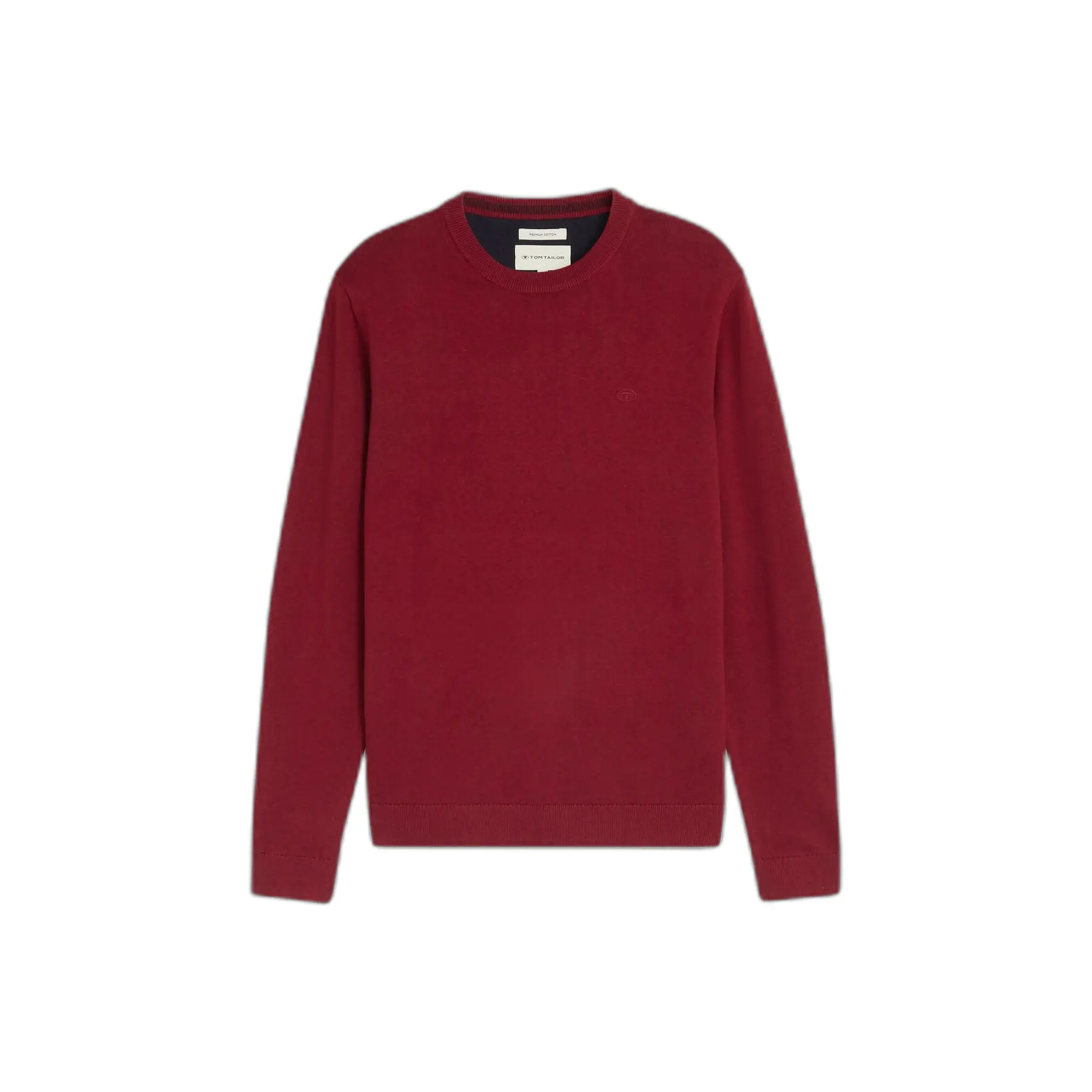 Maglione a girocollo in cotone Tom Tailor