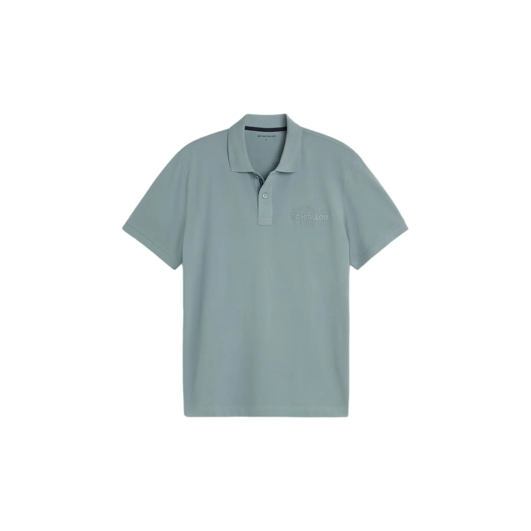 Basis polo met borduursel Tom Tailor