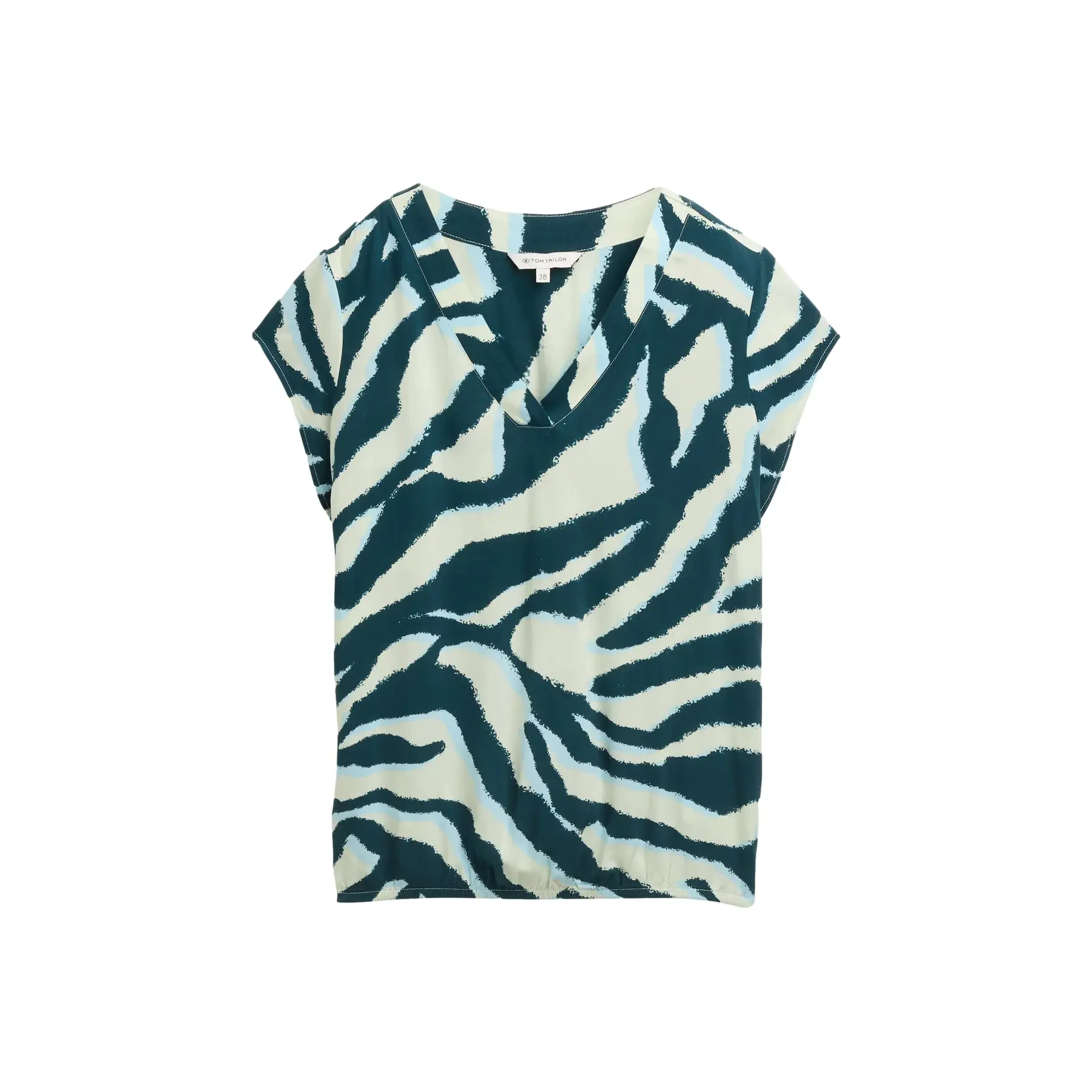 Blusa stampata scollo a V donna Tom Tailor