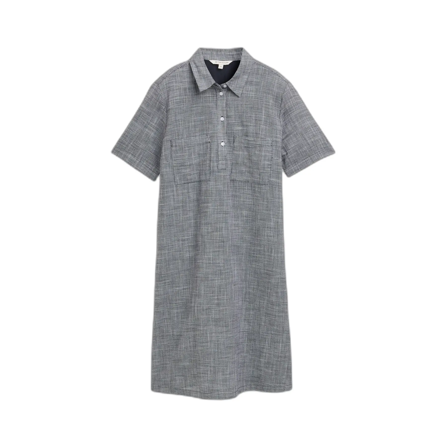 Kleid mit Slub-Struktur Damen Tom Tailor
