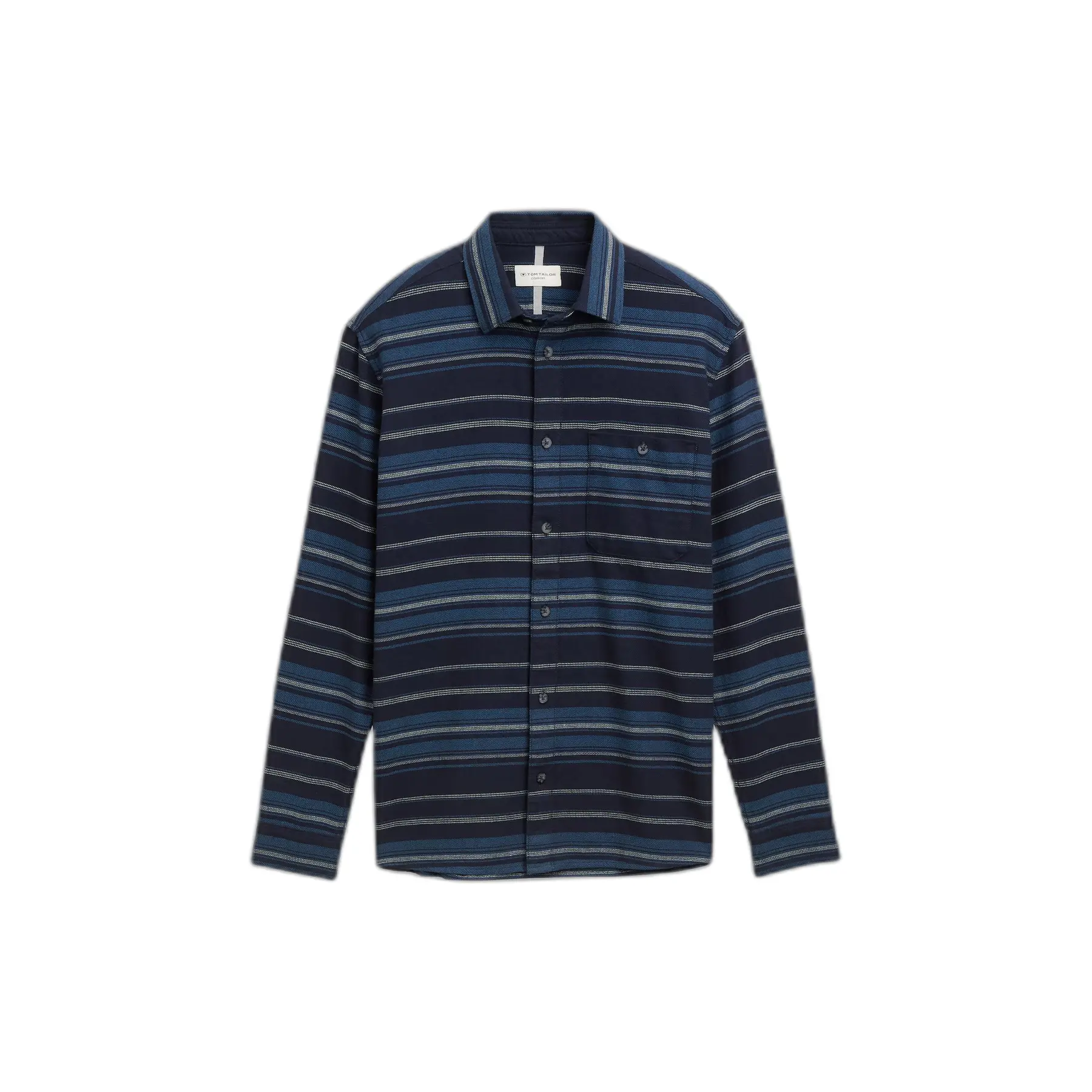 Camicia a righe a maniche lunghe Tom Tailor