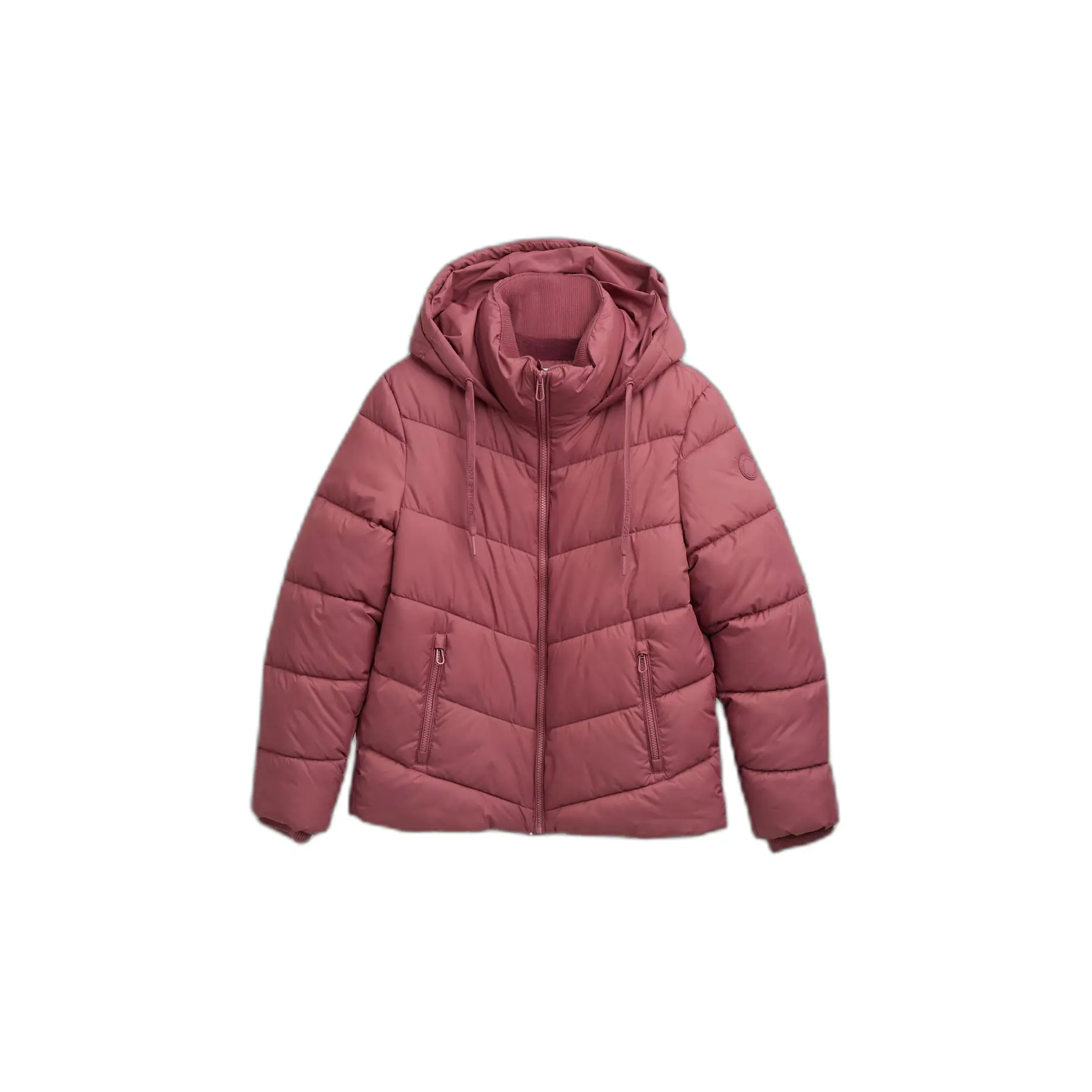Piumino con cappuccio da donna