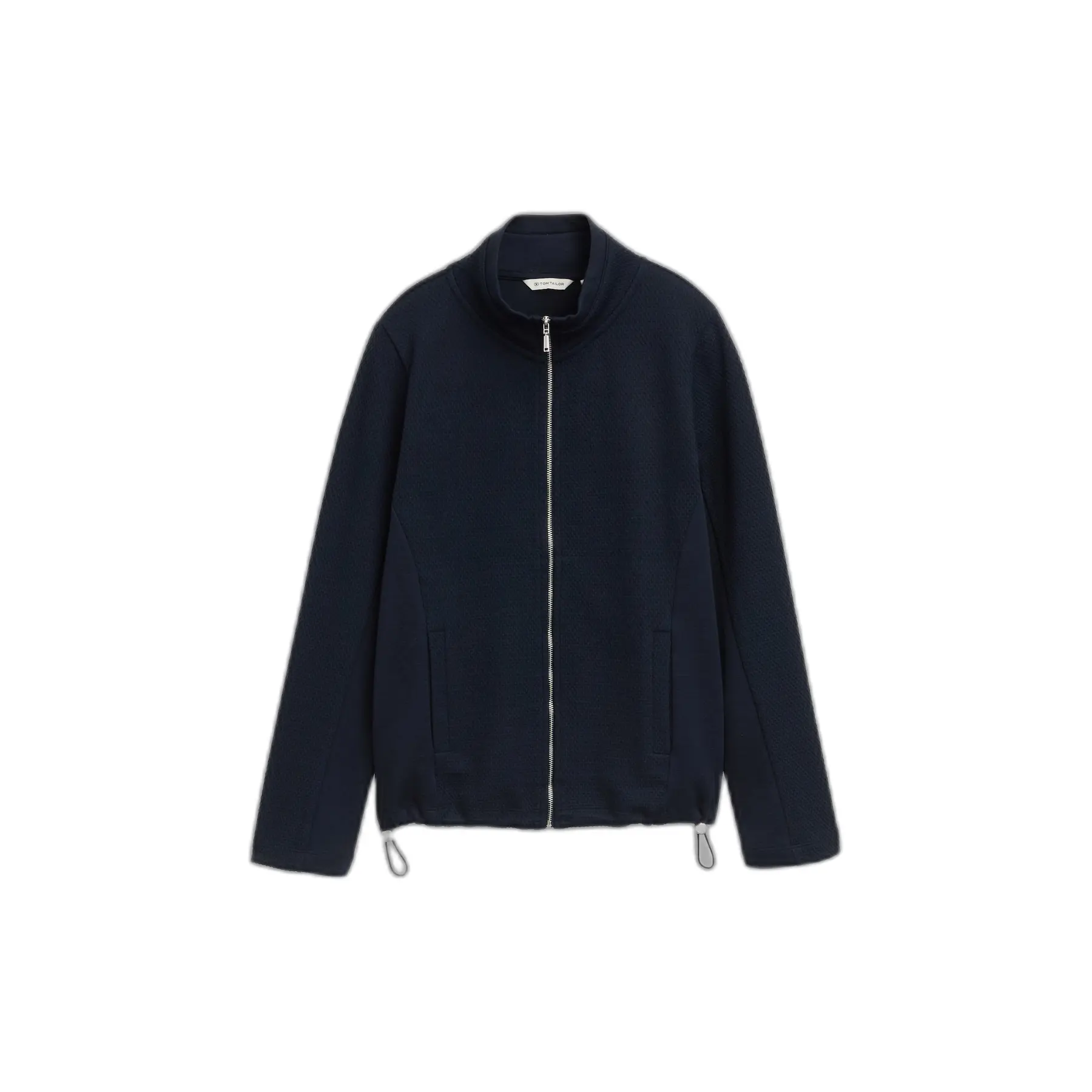 Structuur Hoodie Volledige Rits Dames Tom Tailor