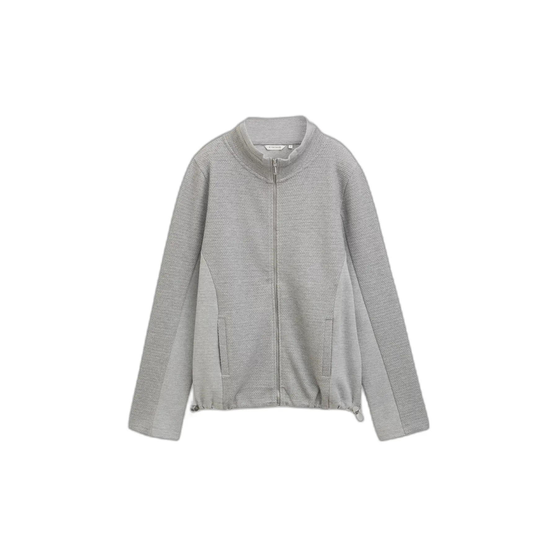 Felpa con zip completo strutturata donna Tom Tailor