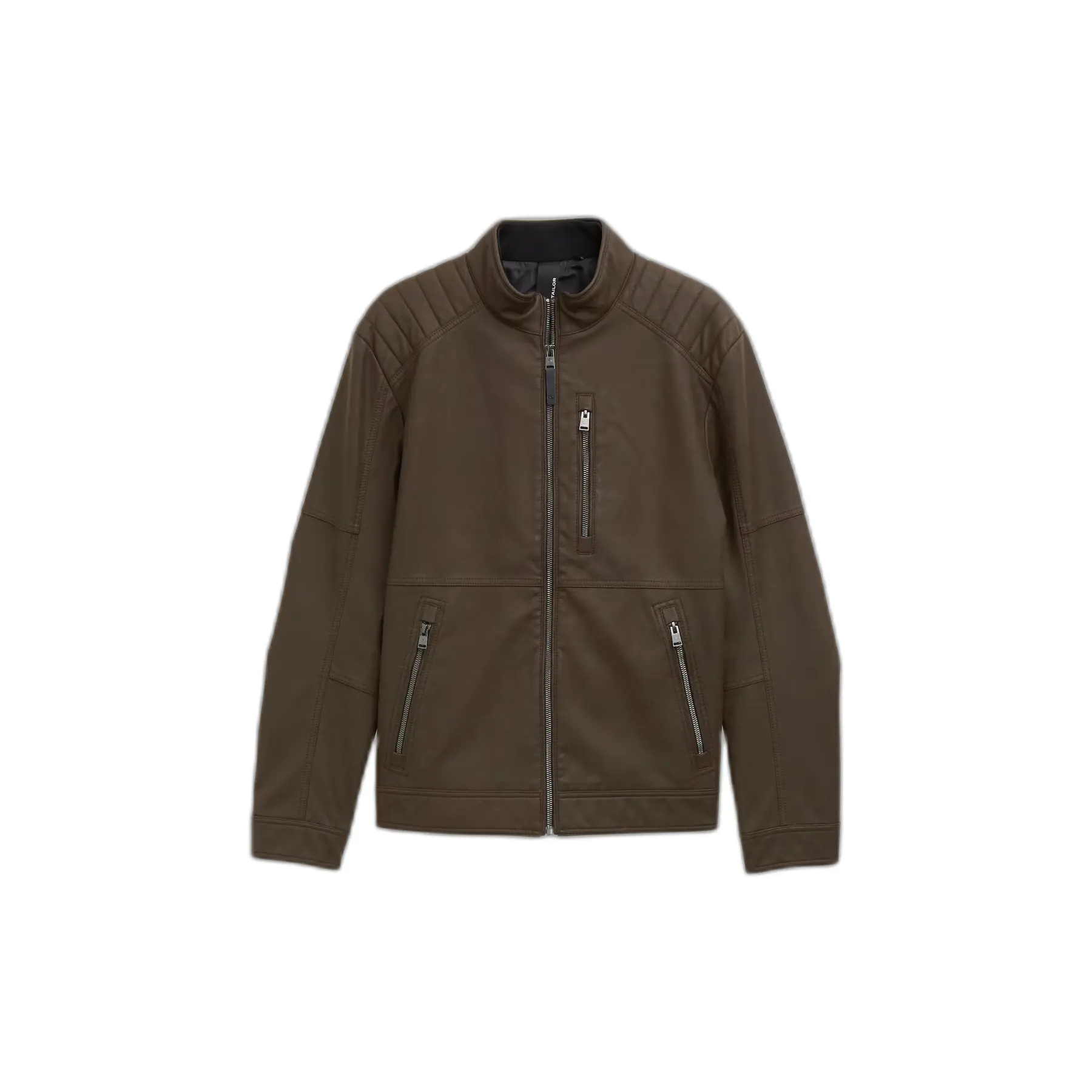 Giacca in velluto similpelle biker Tom Tailor