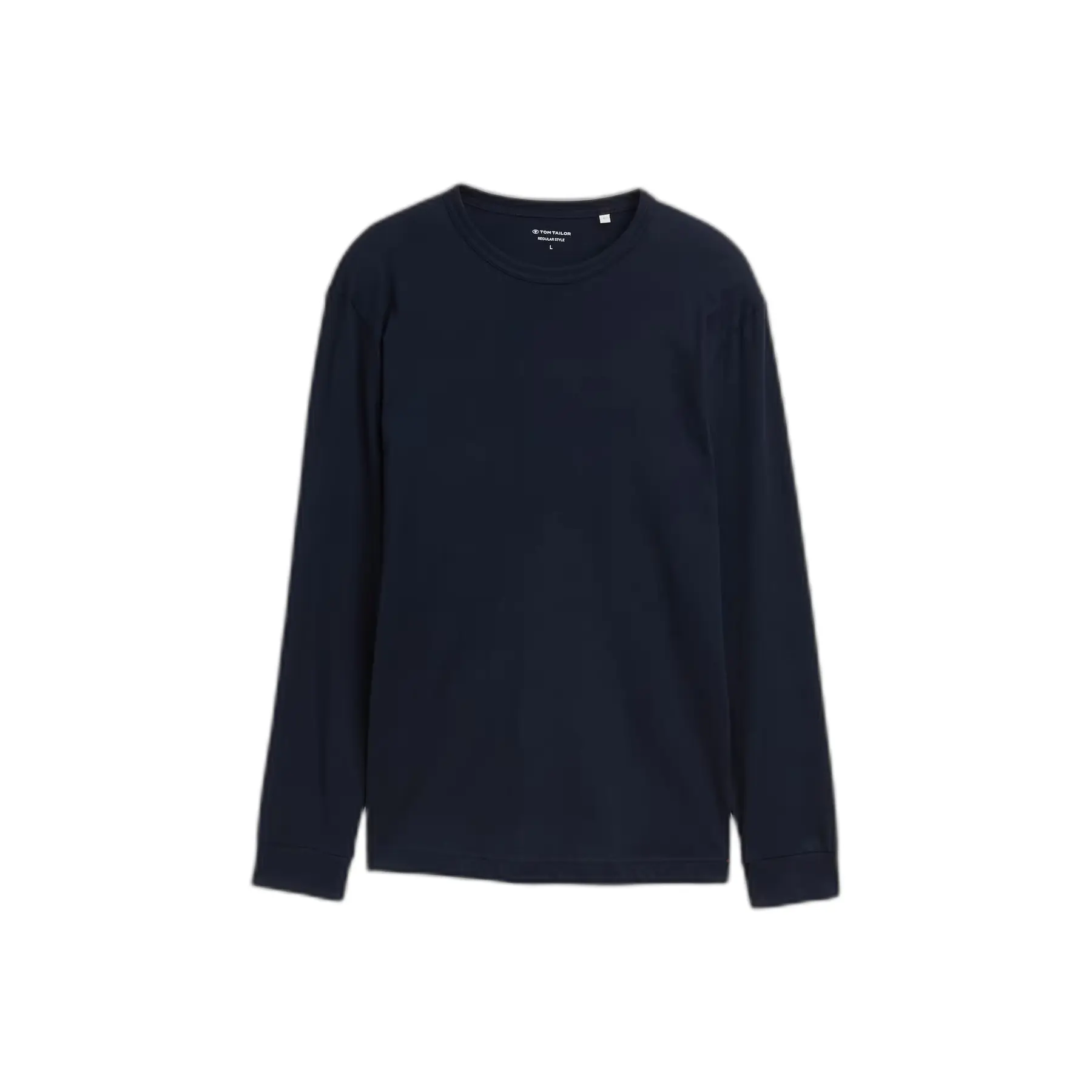 T-shirt Basic a Maniche Lunghe Tom Tailor