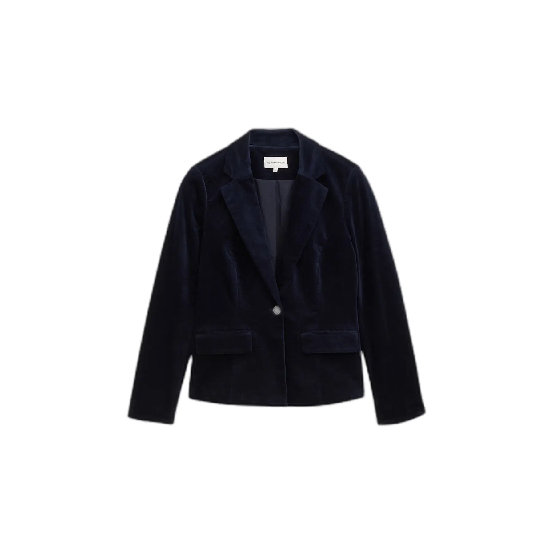Blazer mit weichem Velvet für Damen Tom Tailor
