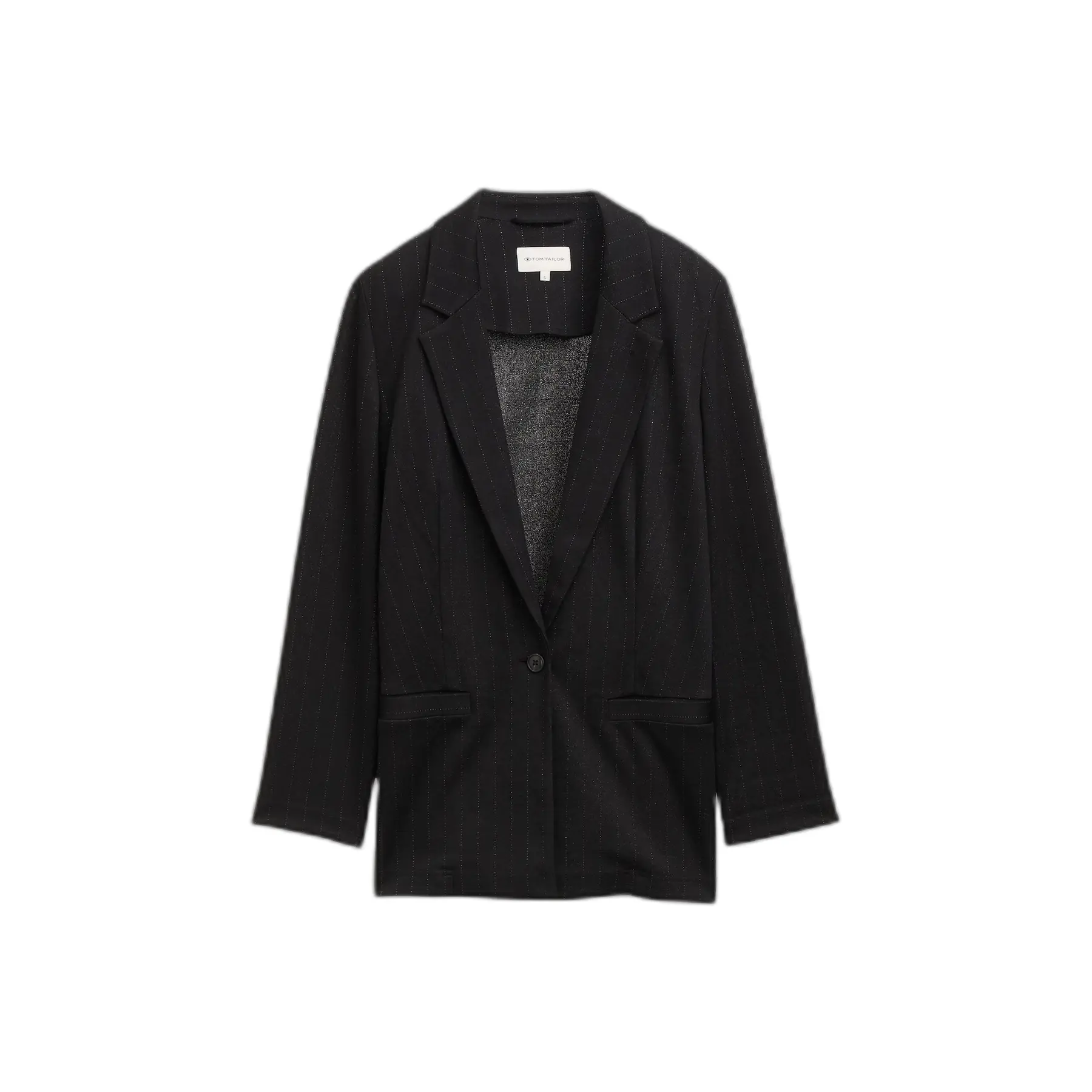 Blazer in tessuto a paillettes festive donna