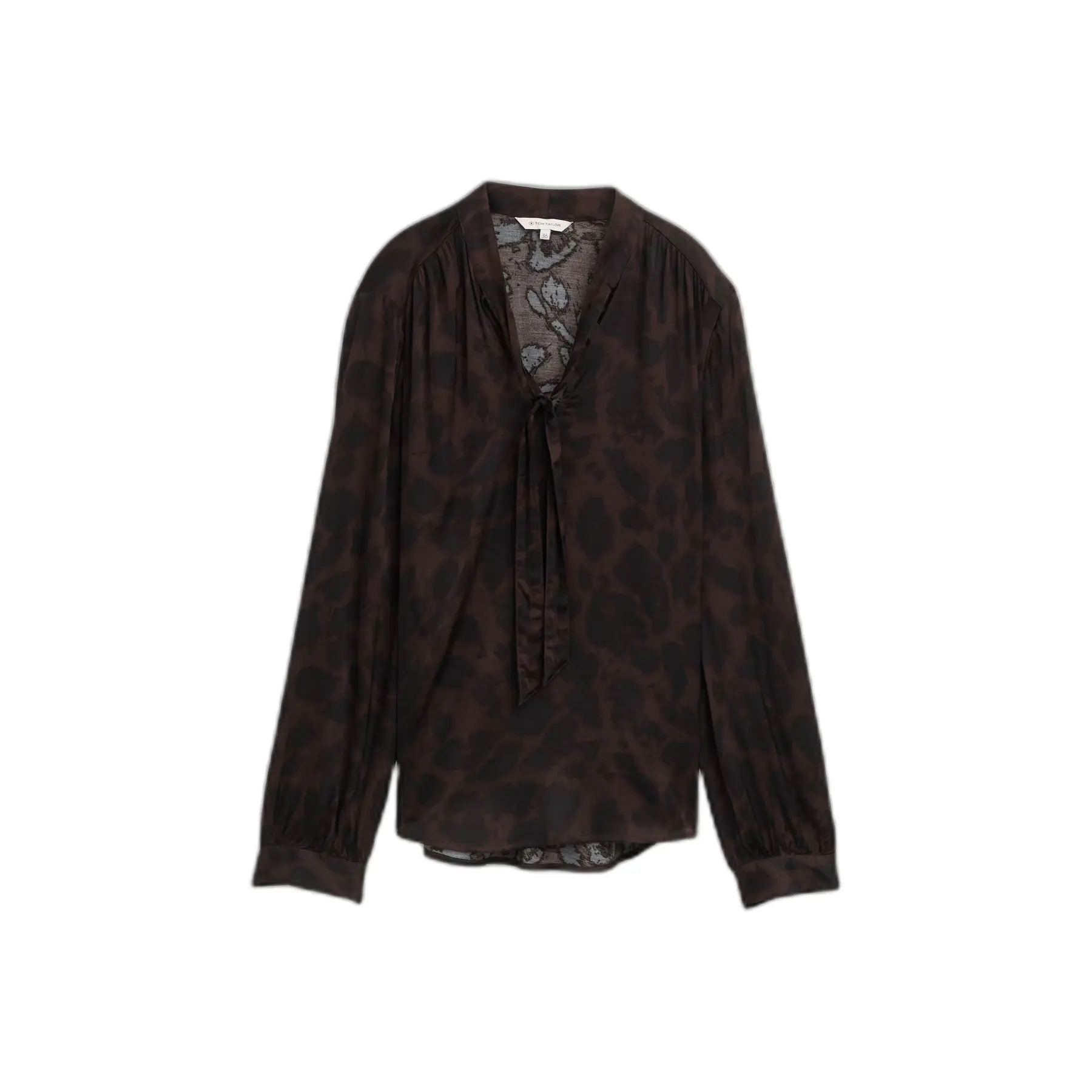 Blusa con nodo al collo donna Tom Tailor