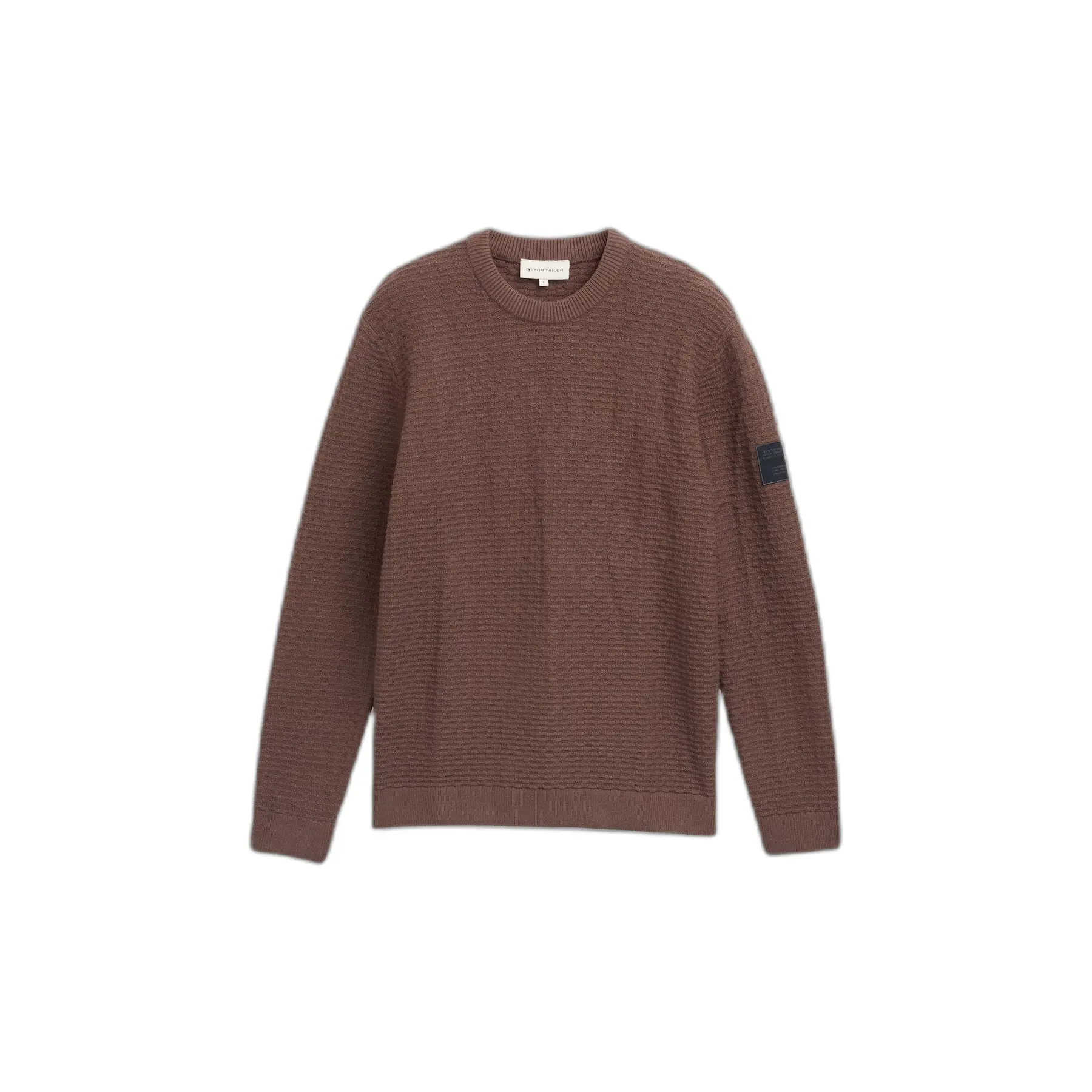 Pull Strutturato Collo Rotondo Tom Tailor