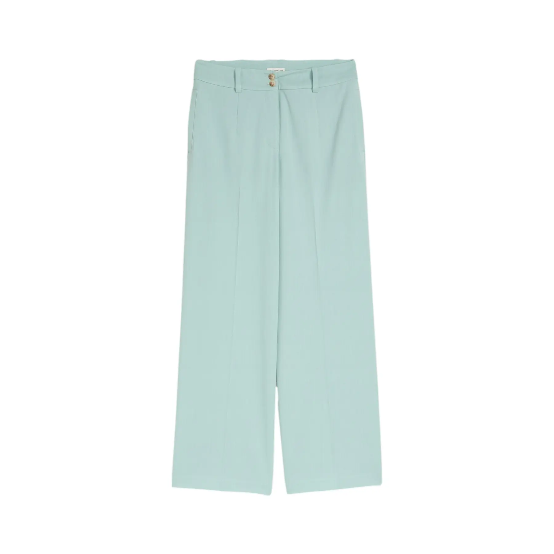 Hoge taille broek met plooien dames Tom Tailor Lea