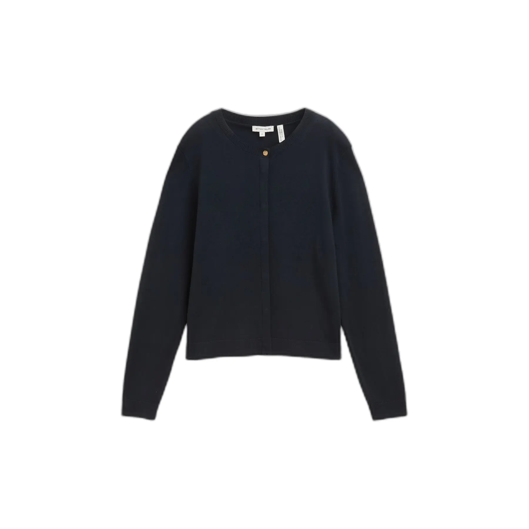 Knopf-Detail Strickjacke Damen Tom Tailor