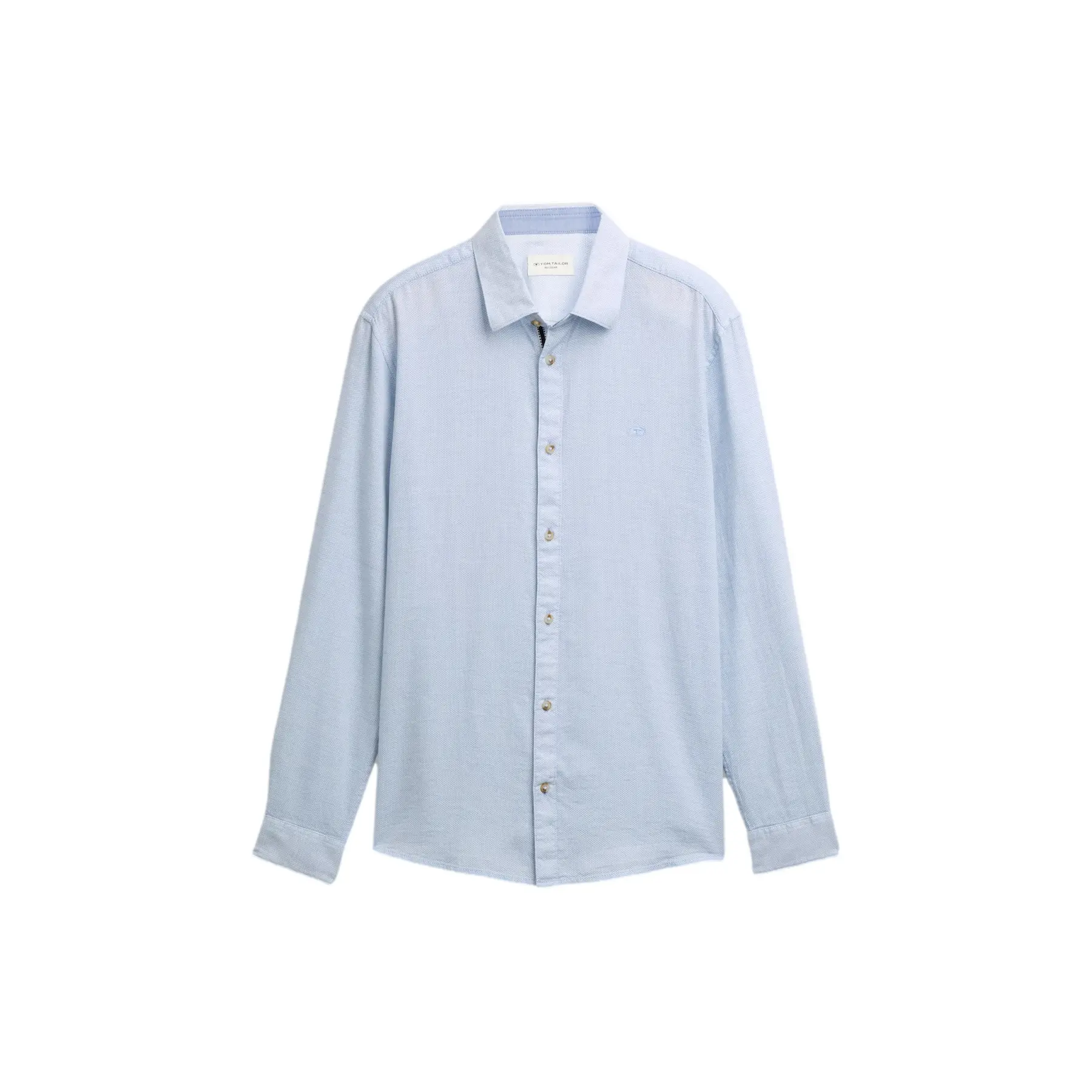 Camicia a maniche lunghe strutturata Tom Tailor