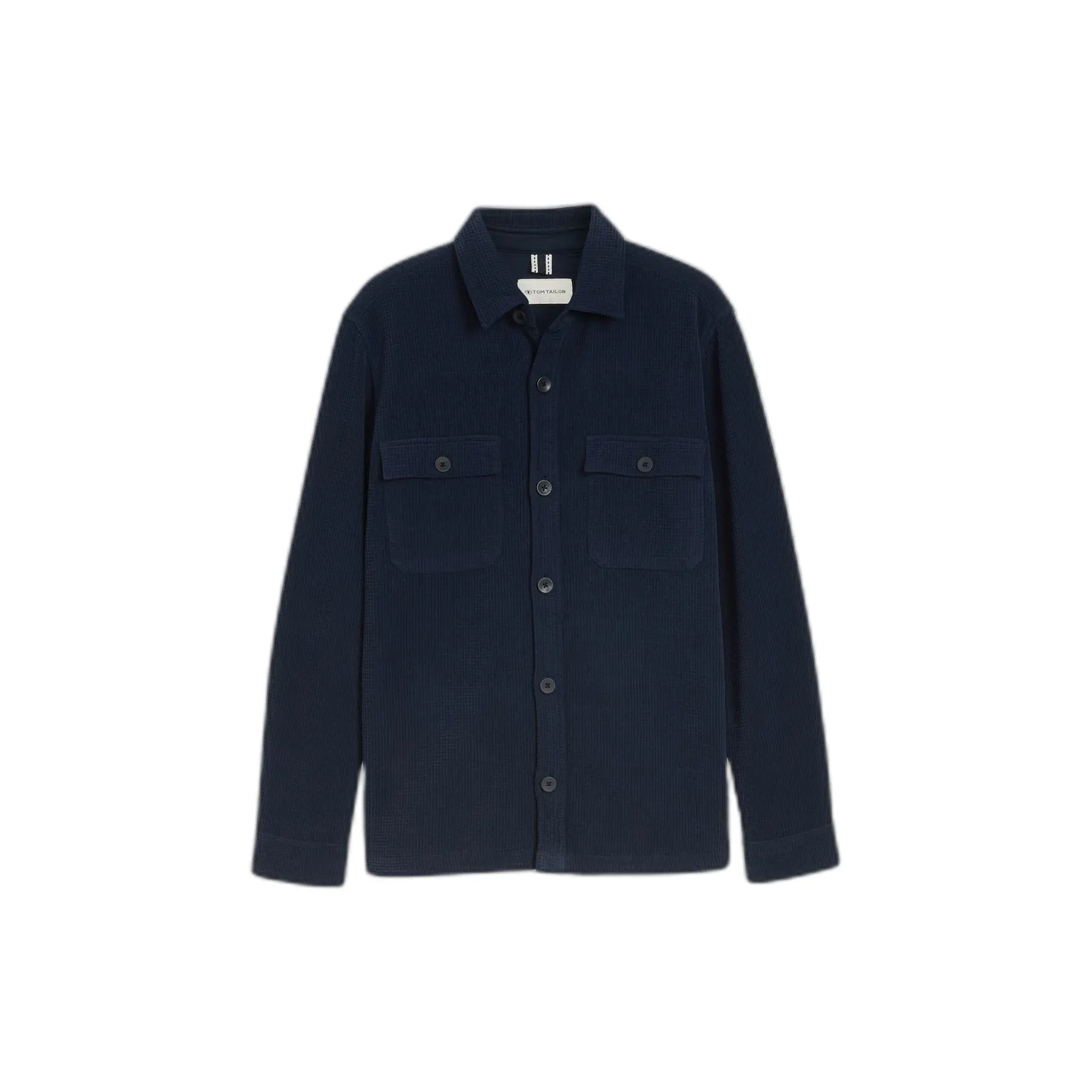 Camicia overshirt a maniche lunghe morbida strutturata Tom Tailor