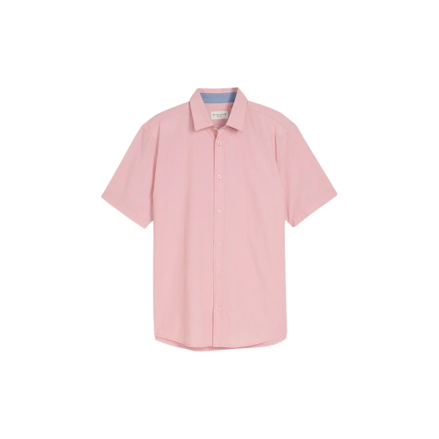 Chemise a righe in popeline di cotone Tom Tailor