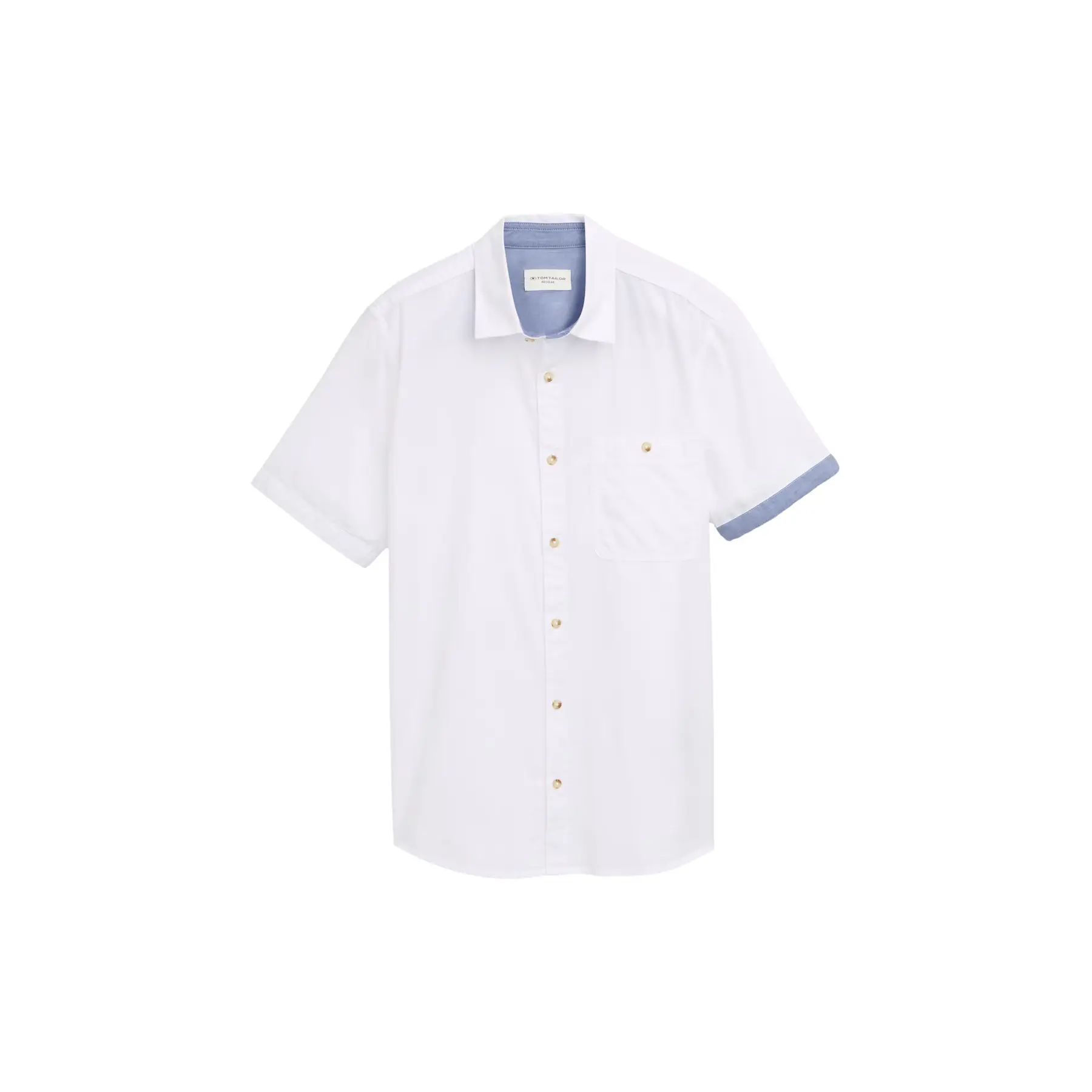 Chemise Strutturata Fil Flamé Tom Tailor