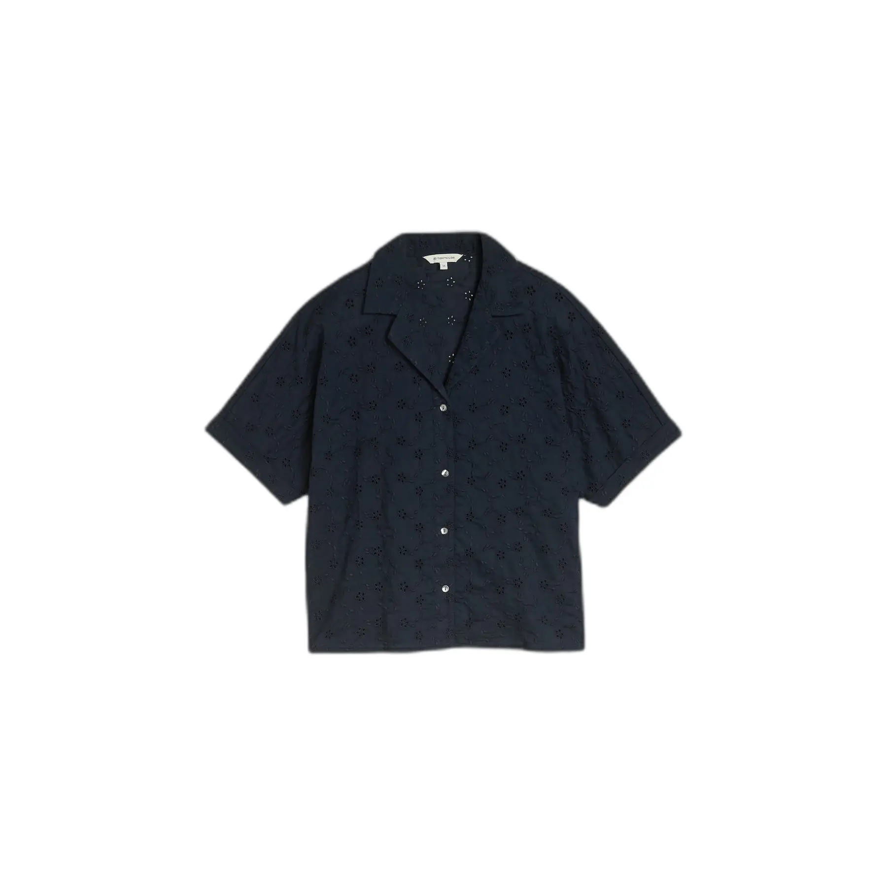 Vrouwenblouse Tom Tailor Schiffli Resort