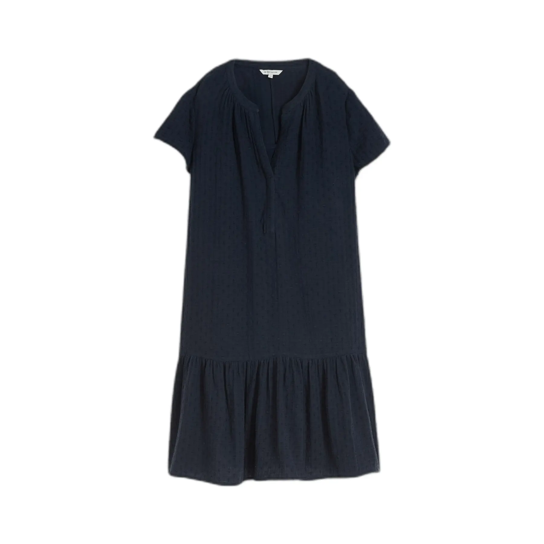 Dobby Chiffon Kleid Damen Tom Tailor