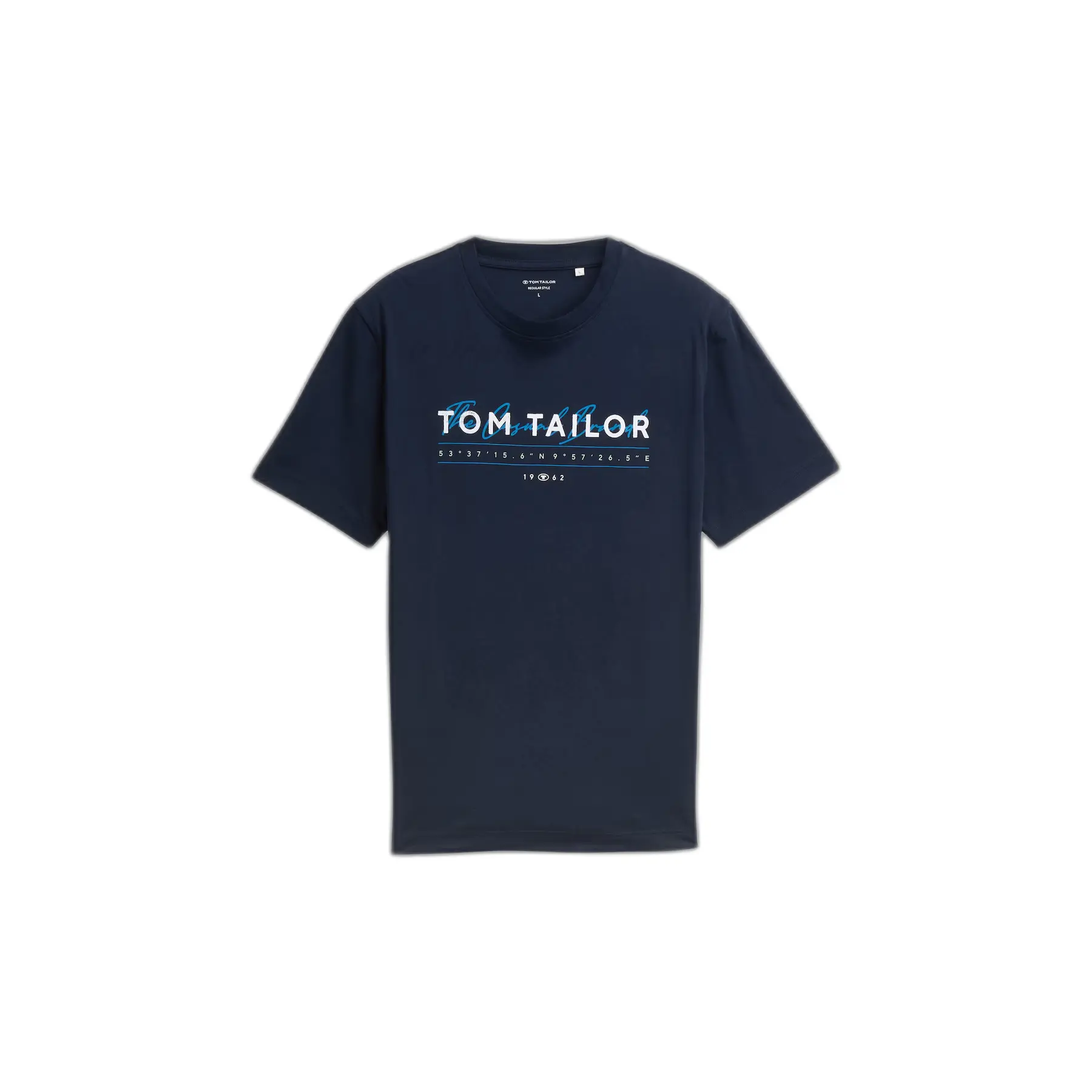 T-shirt con logo stampato Tom Tailor