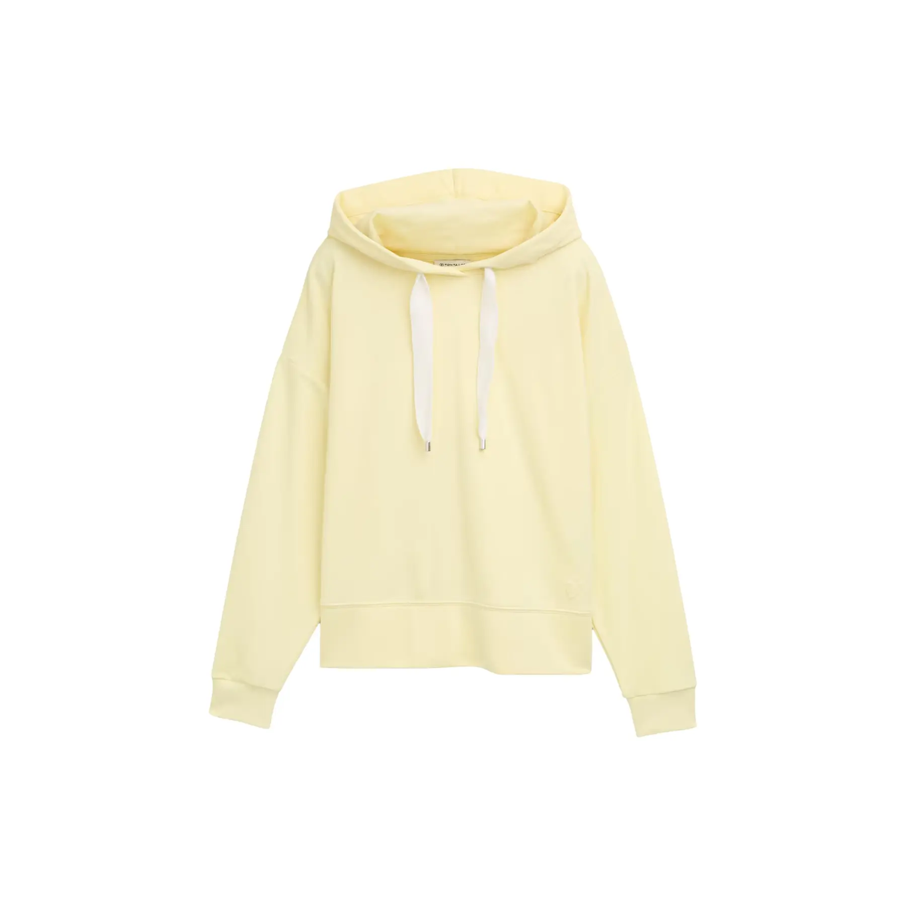 Felpa con cappuccio a coste donna Tom Tailor